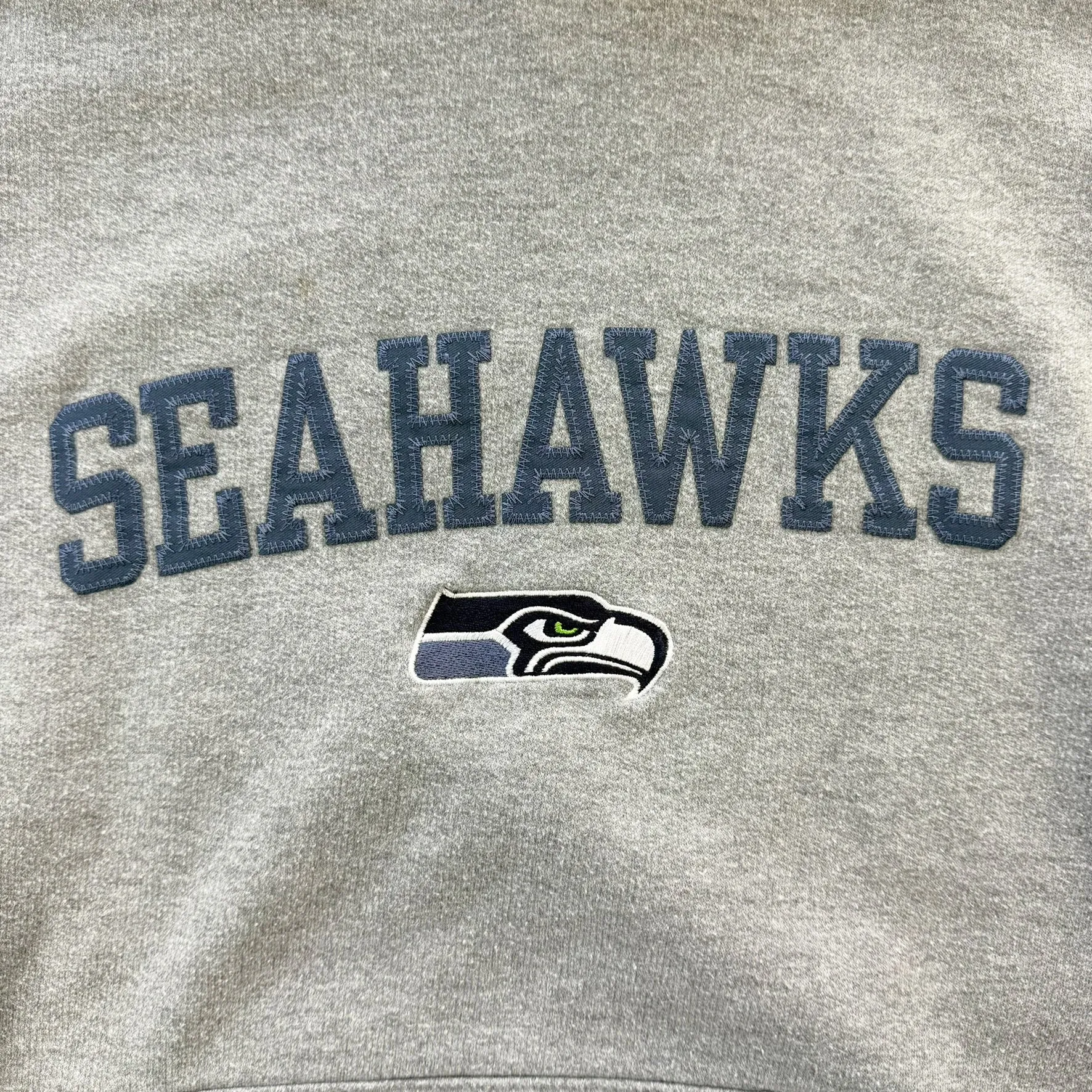 J- Vintage Seattle Seahawks NFL Embroidered Text & Logo Hoodie - L sold by HG Vintage product image thumbnail 2