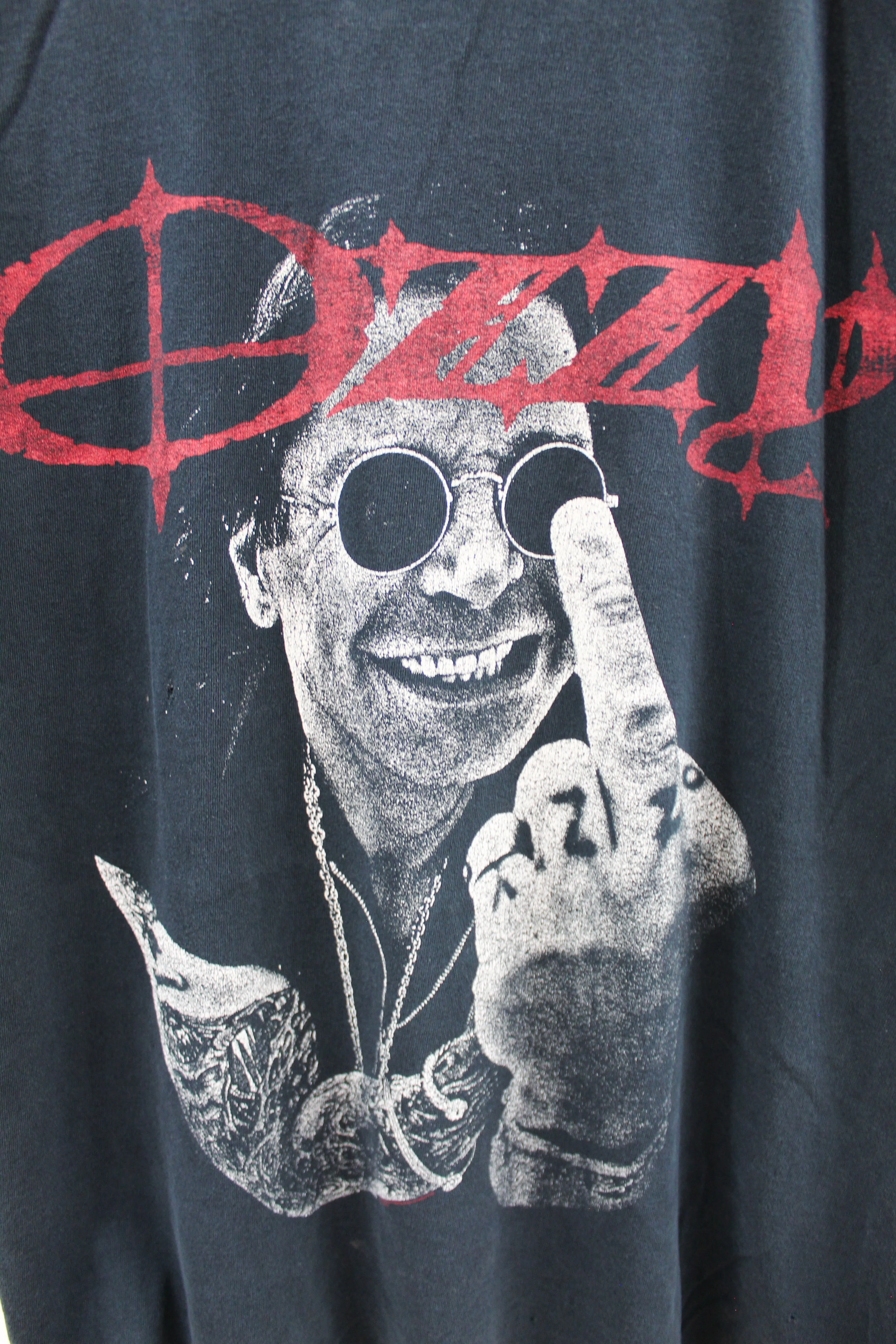X - Vintage Ozzy Osbourne Middle Finger Picture Tee sold by HG Vintage product image thumbnail 2
