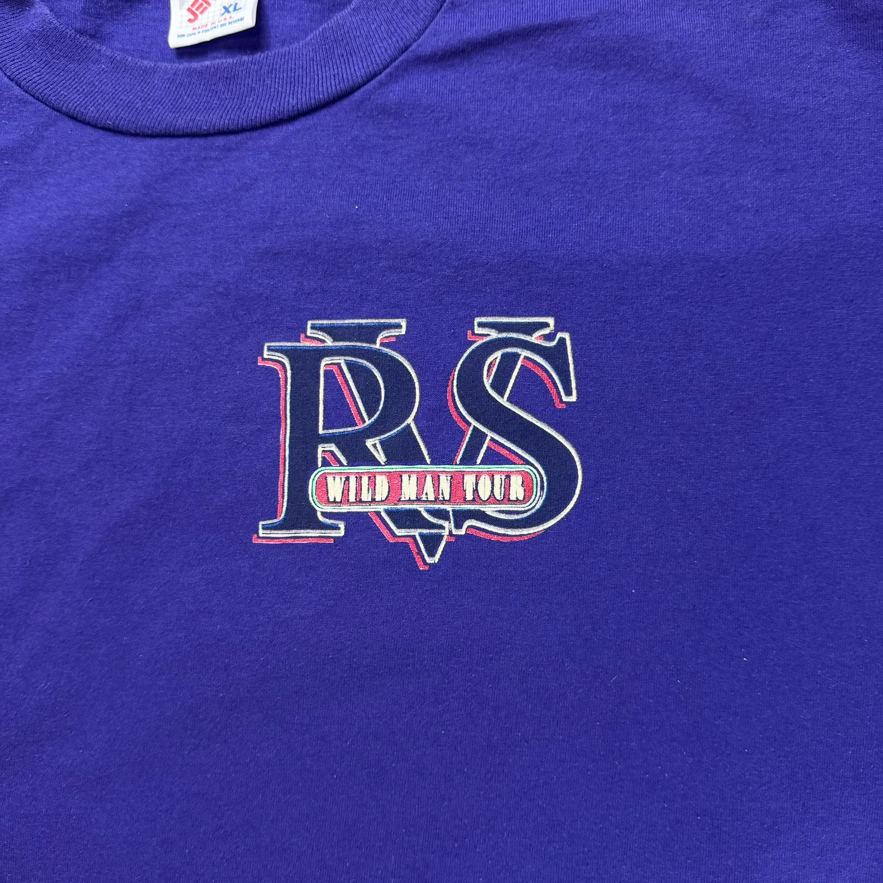 J- Vintage '92 Ricky Van Shelton Wild Man Tour Made In USA Tee - XL sold by HG Vintage product image thumbnail 2