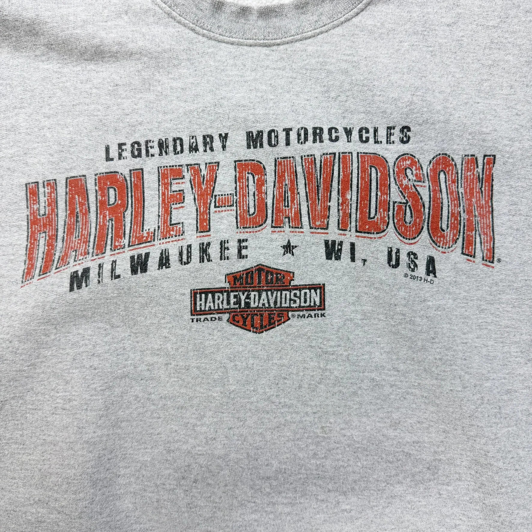 J- '13 Harley Davidson Sudbury Ontario Crewneck - 3XL sold by HG Vintage product image thumbnail 3