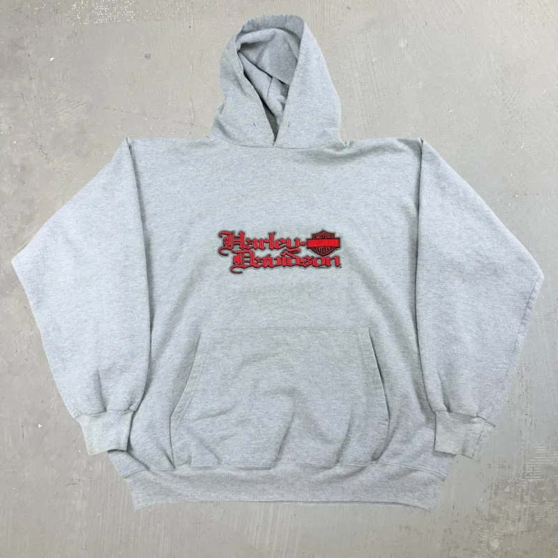 J- Vintage '05 Harley Davidson Kane's Calgary Alberta Hoodie - L sold by HG Vintage