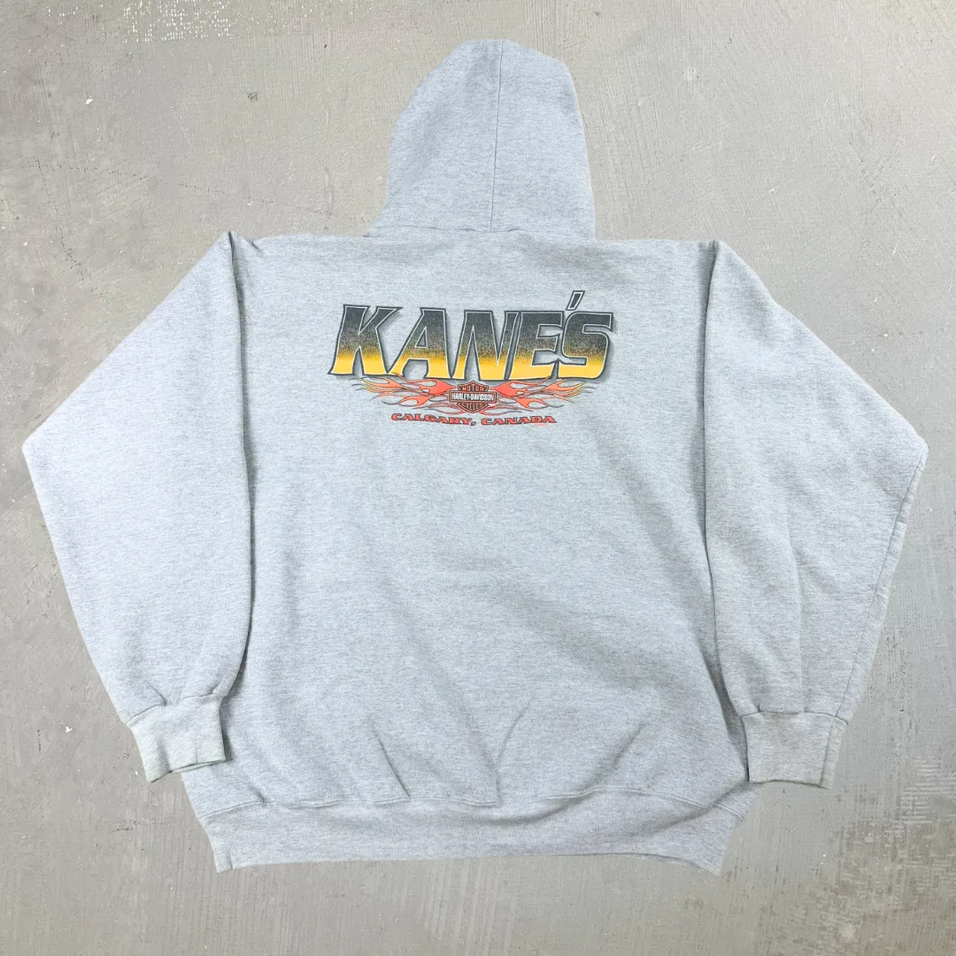 J- Vintage '05 Harley Davidson Kane's Calgary Alberta Hoodie - L sold by HG Vintage product image thumbnail 3