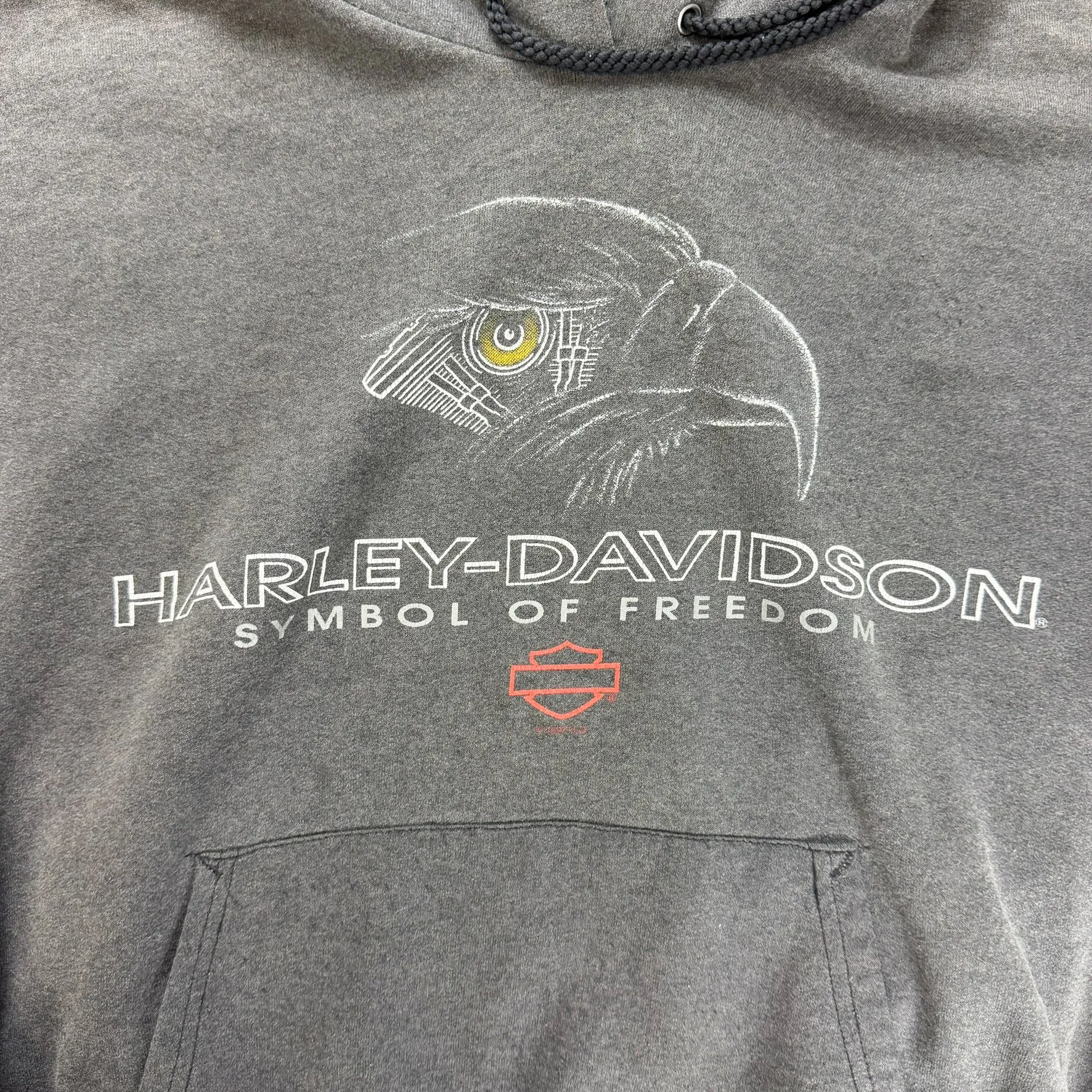 J- Vintage '97 Harley Davidson Cleveland Ohio Made In USA Hoodie - L sold by HG Vintage product image thumbnail 2