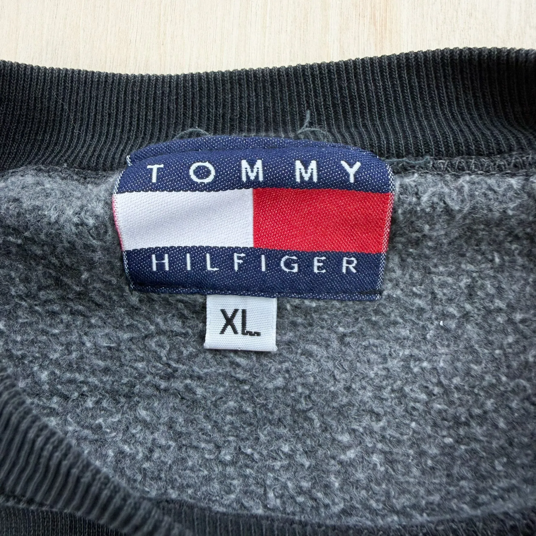 J- Vintage Tommy Hilfiger Embroidered Logo Crewneck - XL sold by HG Vintage product image thumbnail 4