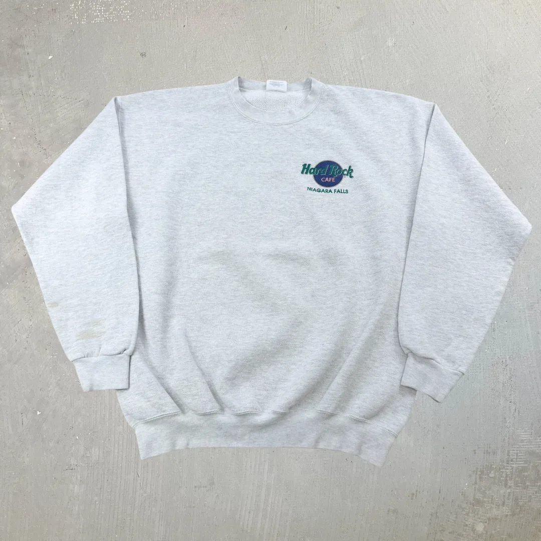 J- Vintage Hard Rock Cafe Niagara Falls Graphic Crewneck - XL sold by HG Vintage
