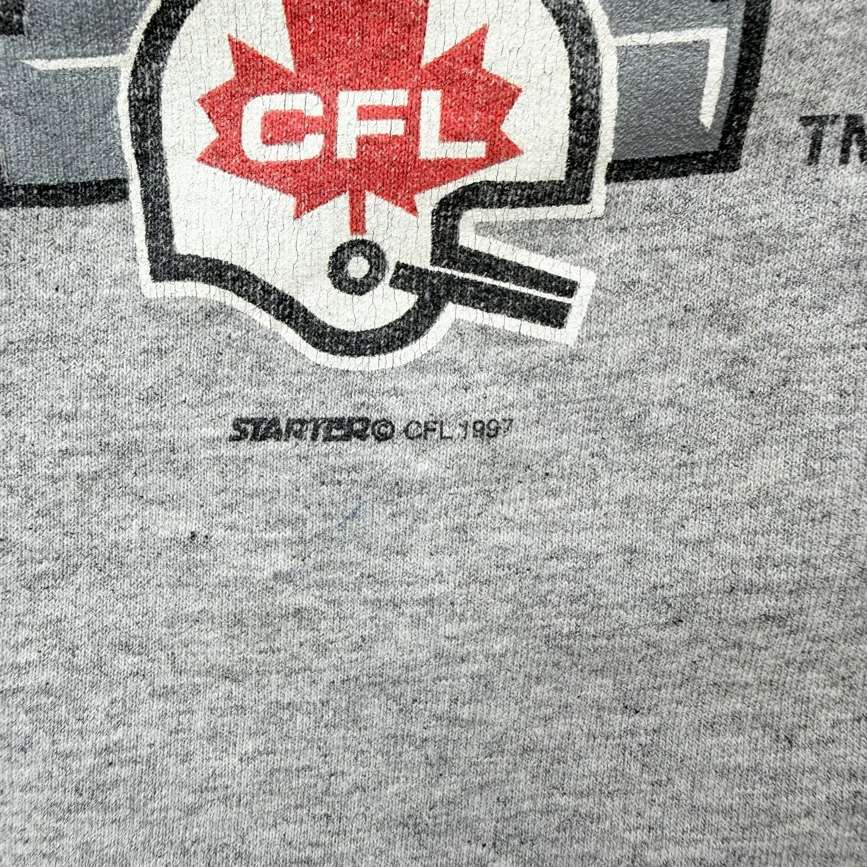 J- Vintage '97 CFL Edmonton Grey Cup Starter Graphic Crewneck - M sold by HG Vintage product image thumbnail 3