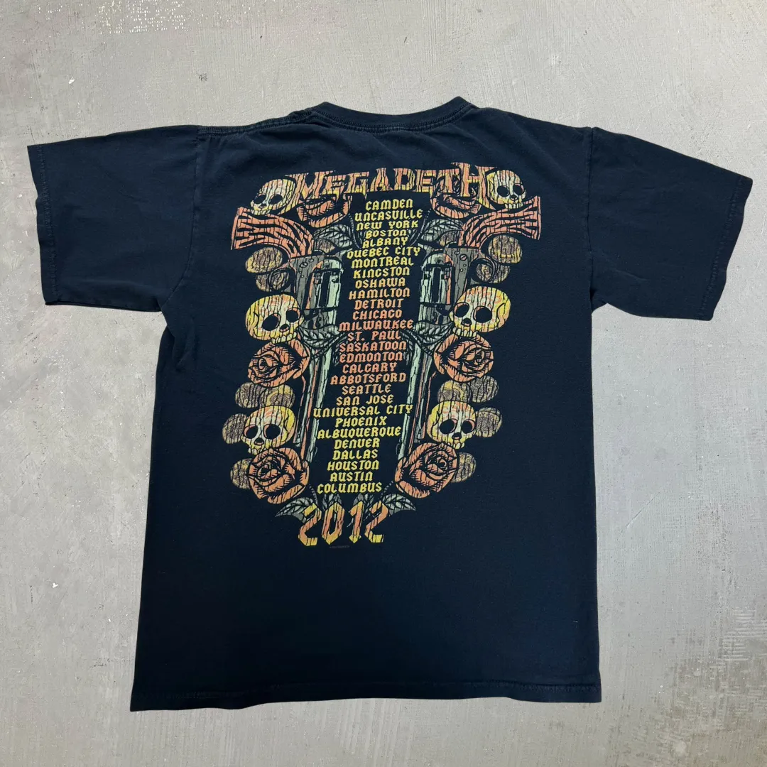 J- '12 Megadeth Plata O Plomo Tour Graphic Tee - L sold by HG Vintage product image thumbnail 3