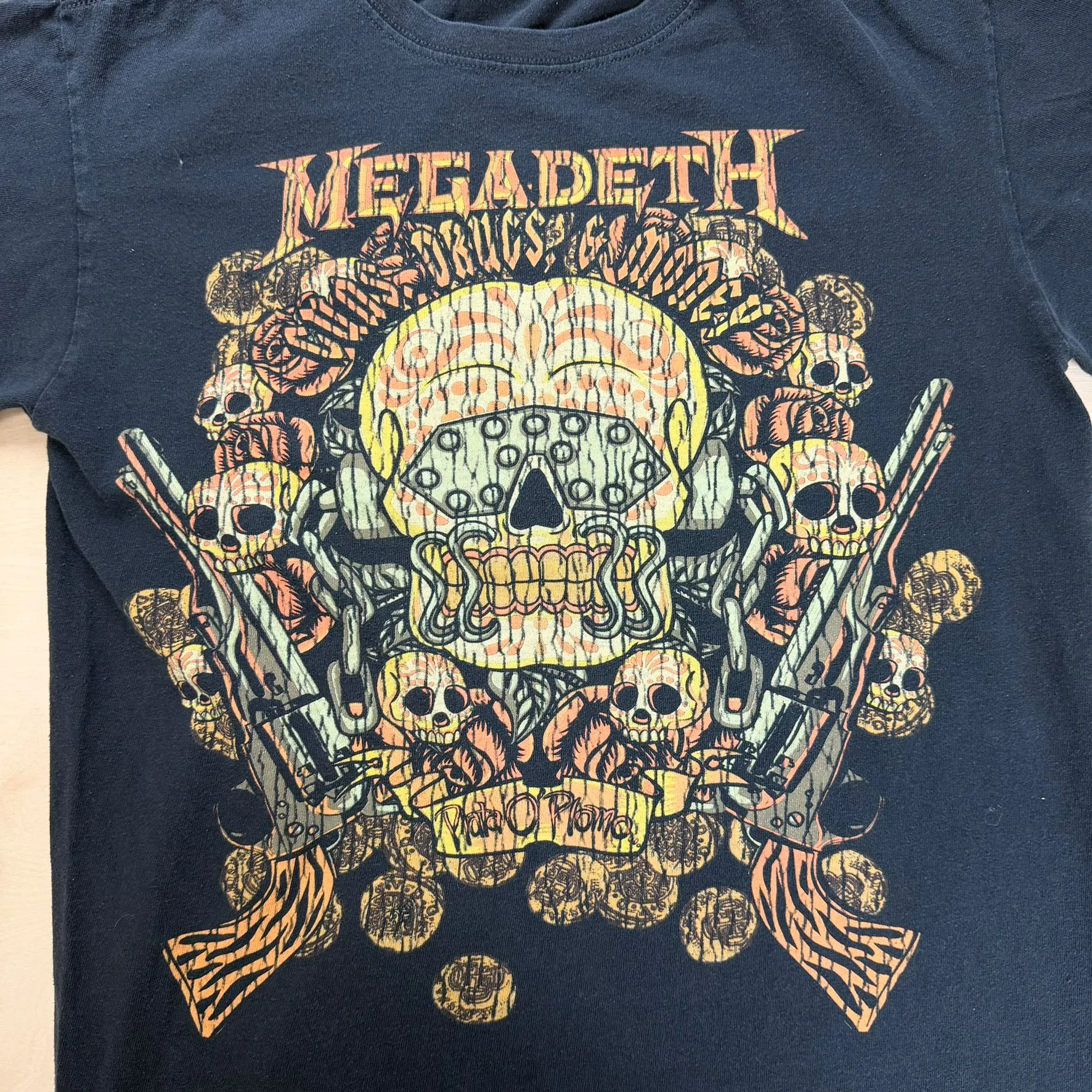 J- '12 Megadeth Plata O Plomo Tour Graphic Tee - L sold by HG Vintage product image thumbnail 2