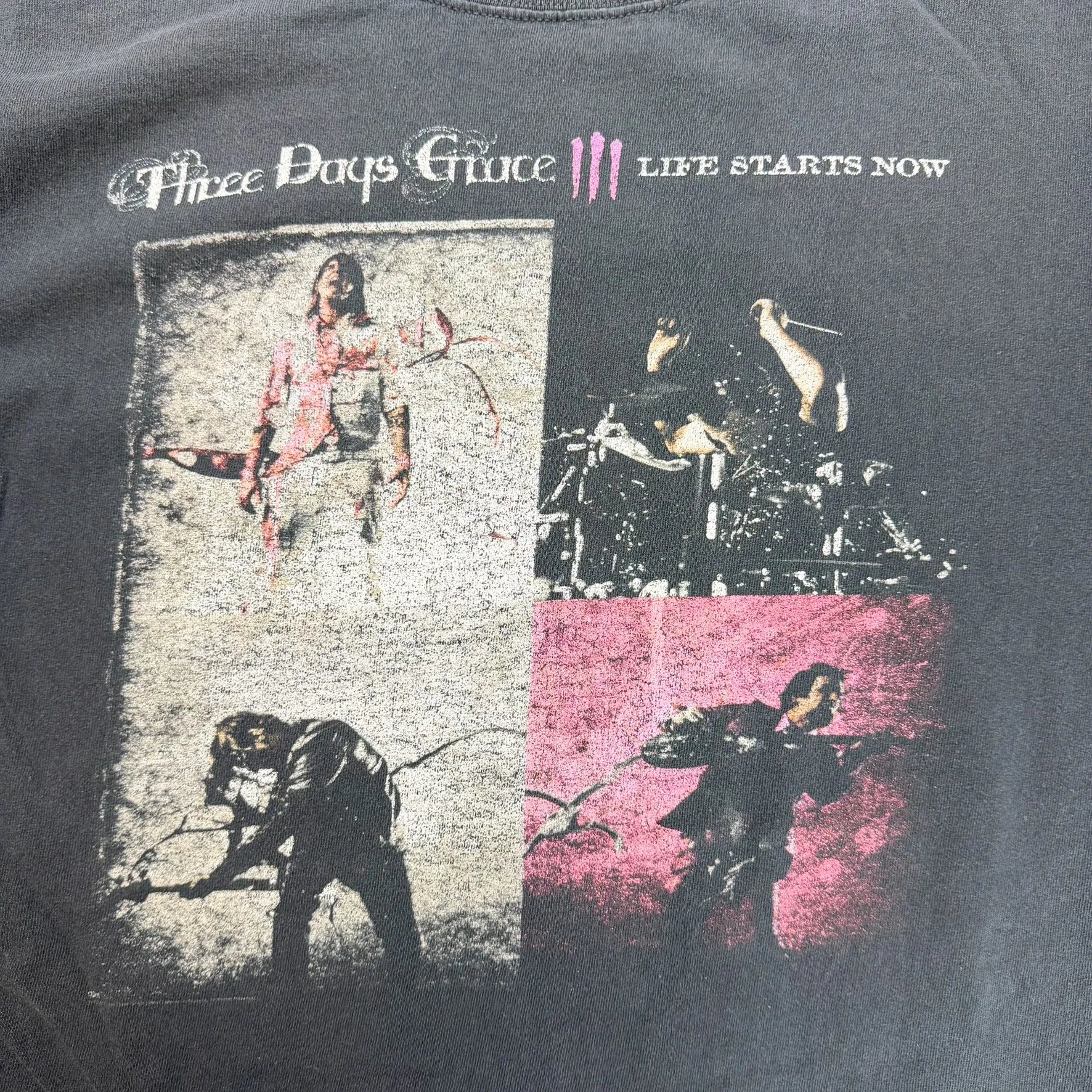 J- Vintage '09 Three Days Grace Life Starts Now Tour Tee - L sold by HG Vintage product image thumbnail 2