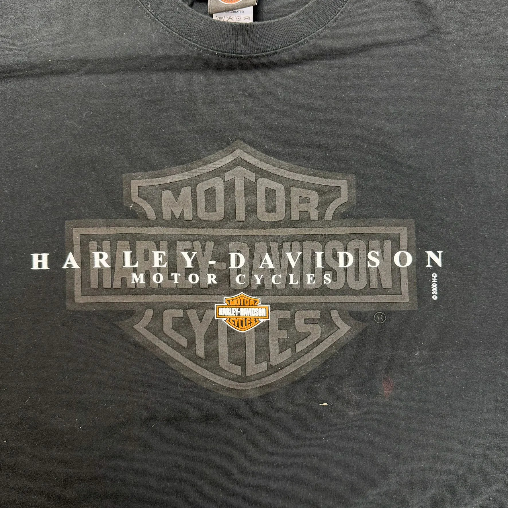 J- Vintage '00 Harley Davidson Las Vegas Text & Graphic Tee - XL sold by HG Vintage product image thumbnail 2