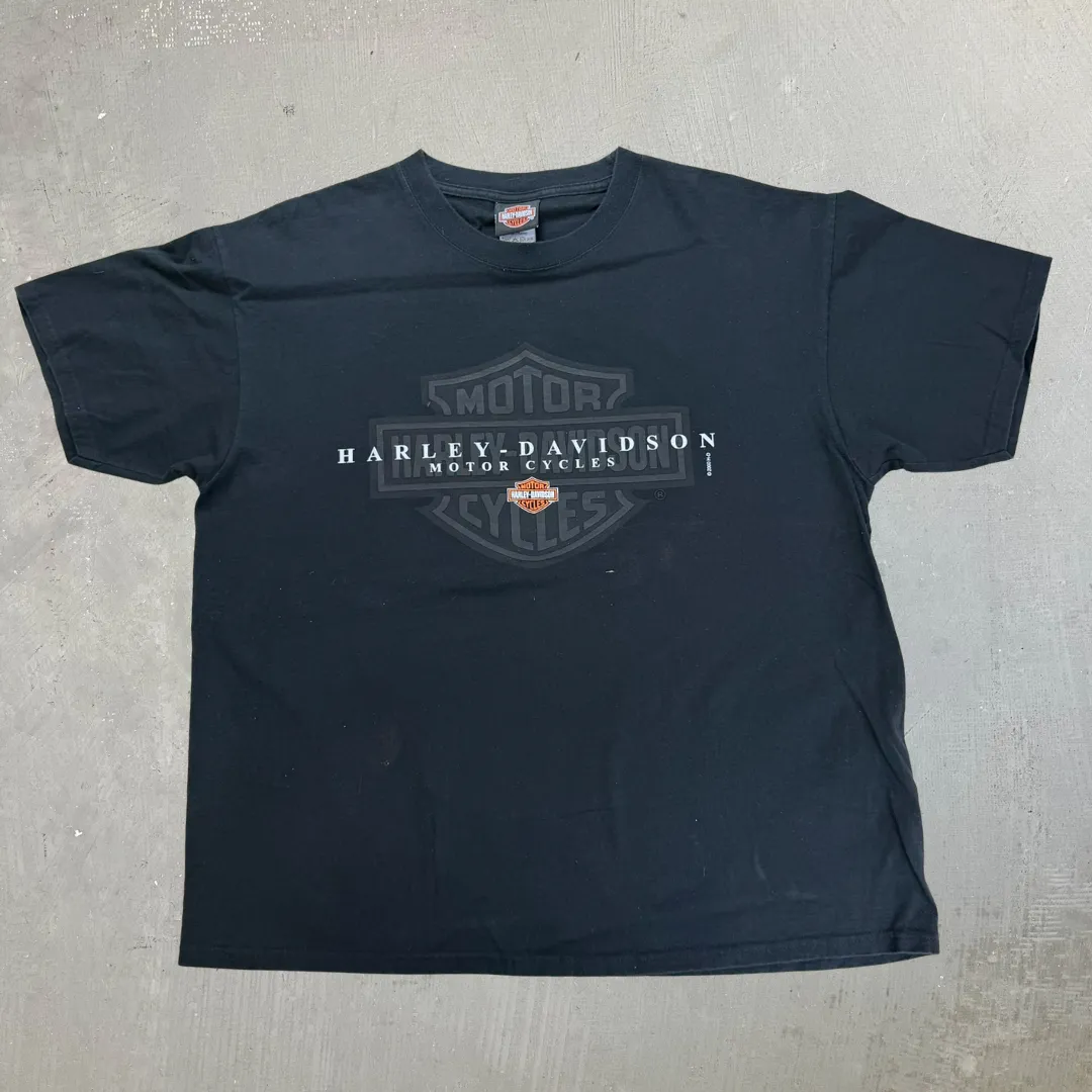 J- Vintage '00 Harley Davidson Las Vegas Text & Graphic Tee - XL sold by HG Vintage