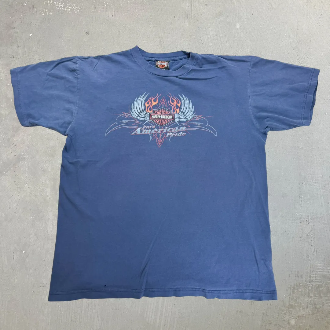 J- Vintage Harley Davidson Billings Montana Graphic Tee - XL sold by HG Vintage