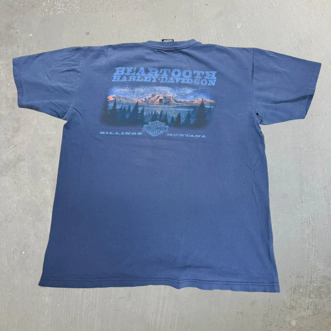 J- Vintage Harley Davidson Billings Montana Graphic Tee - XL sold by HG Vintage product image thumbnail 3