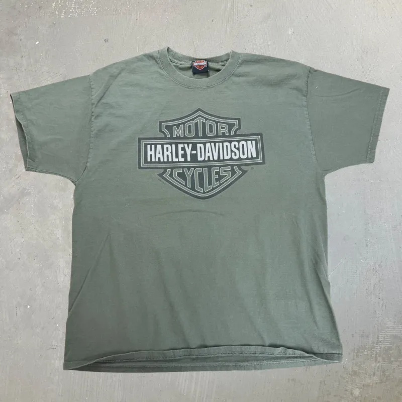 J- '17 Harley Davidson Mississauga Ontario Graphic Tee - L sold by HG Vintage