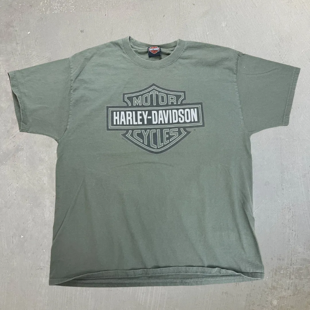 J- '17 Harley Davidson Mississauga Ontario Graphic Tee - L sold by HG Vintage