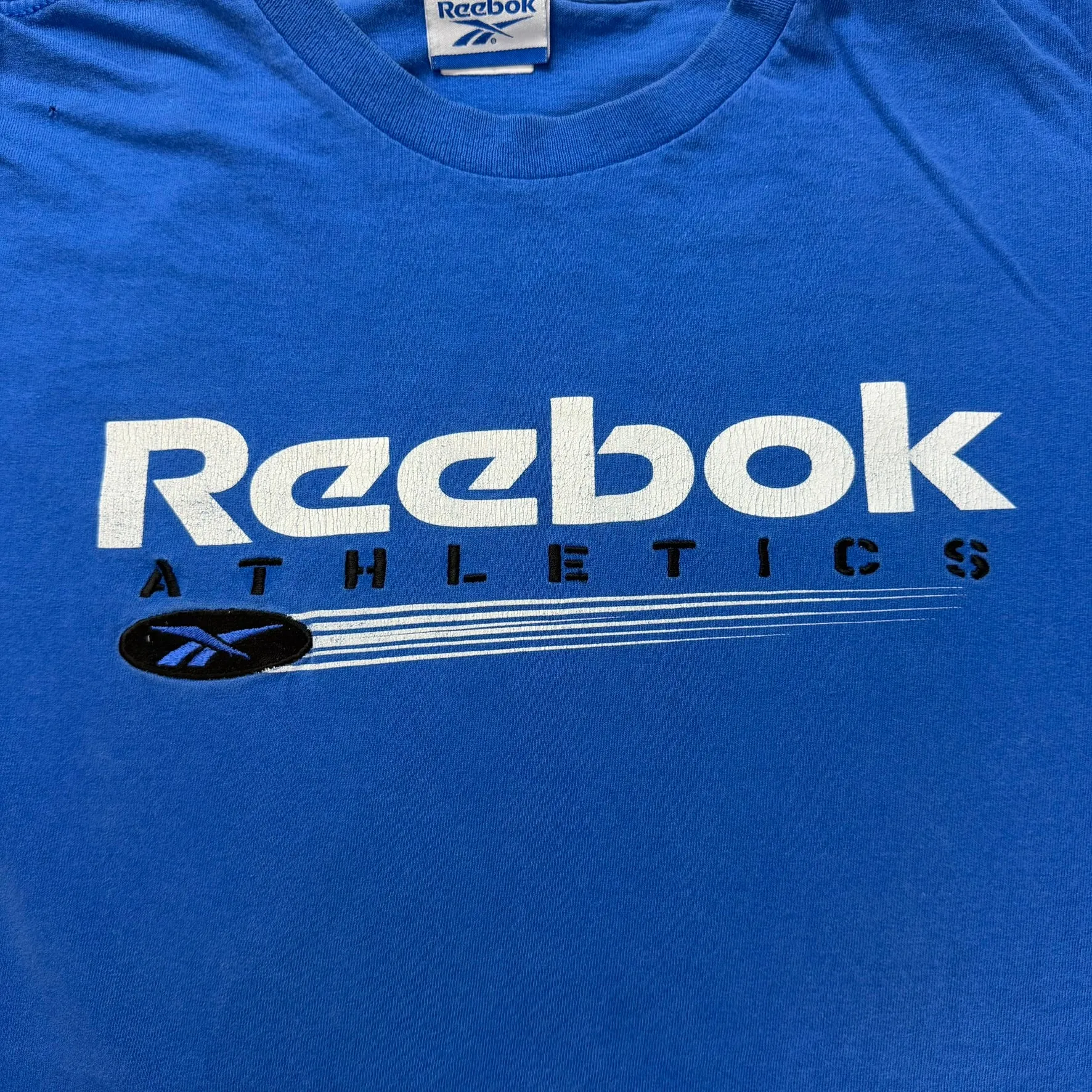 J- Vintage Reebok Athletic text & Graphic Tee - M sold by HG Vintage product image thumbnail 2