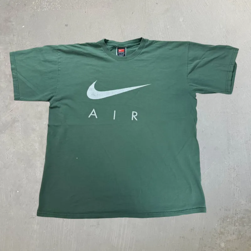 J- Vintage Nike Swoosh Air Graphic Tee - L made by HG Vintage