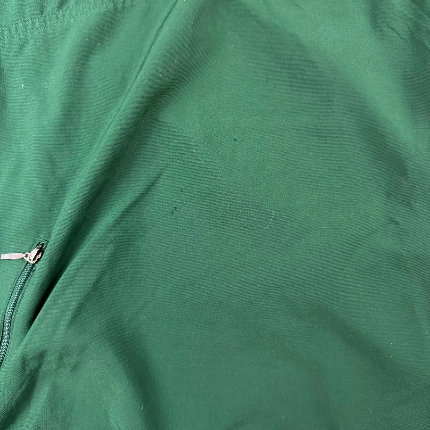 J- Vintage Nike Team Embroidered Swoosh Quarter Zip Hooded Lightweight Jacket - L sold by HG Vintage product image thumbnail 3