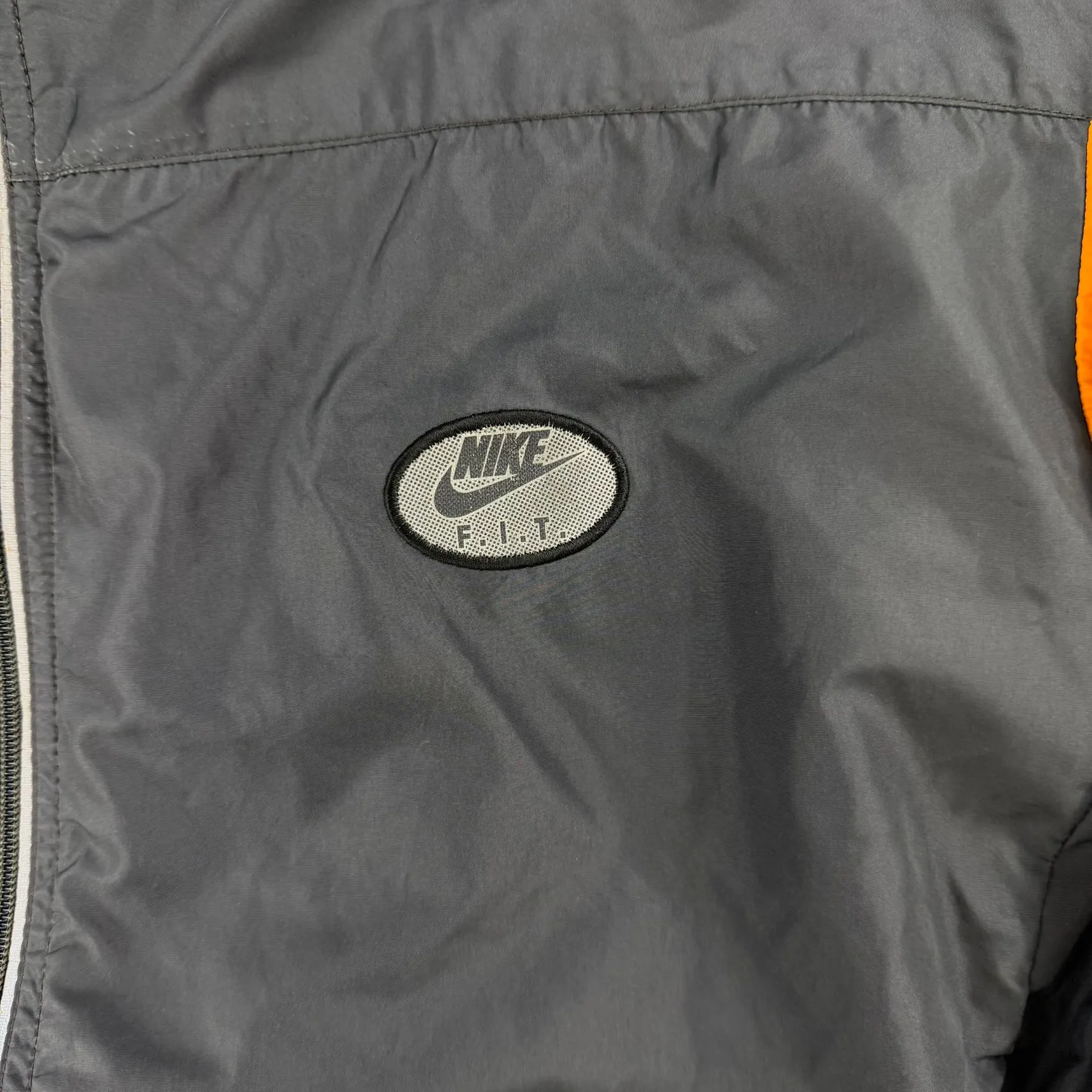 J- Vintage Nike 90s F.I.T Zip Up Lightweight Jacket - L sold by HG Vintage product image thumbnail 2