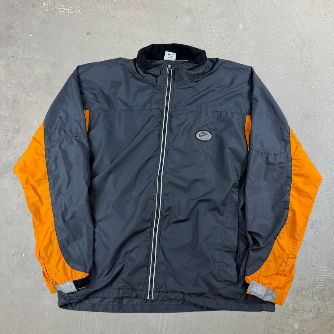 J- Vintage Nike 90s F.I.T Zip Up Lightweight Jacket - L sold by HG Vintage