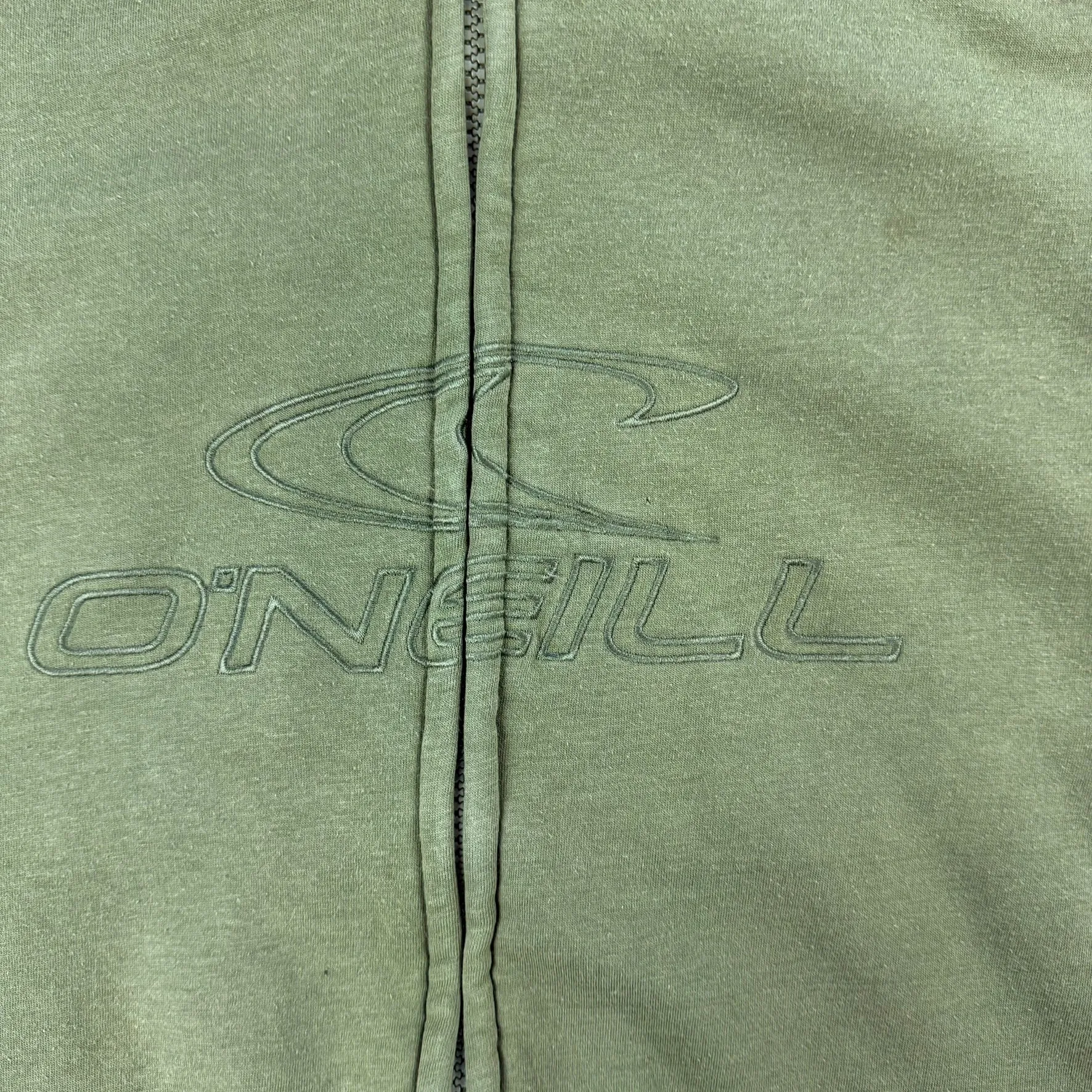J- O'Neil Text Logo Zip Up Hoodie - XL sold by HG Vintage product image thumbnail 2