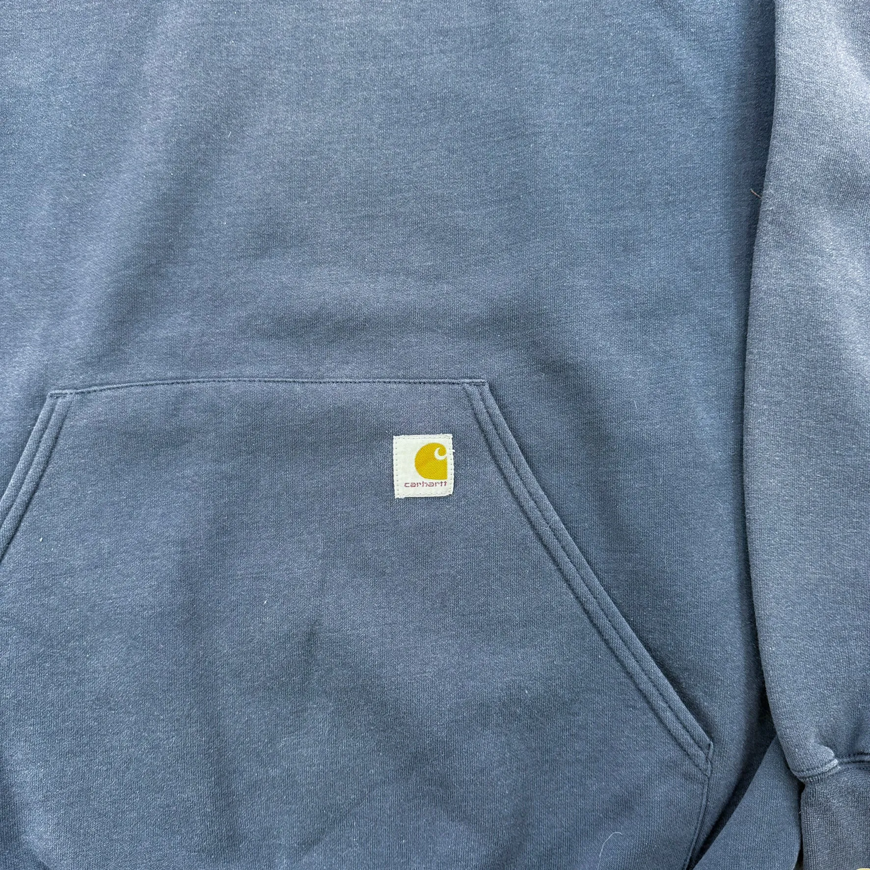 J- Carhartt Navy Pullover Hoodie - XL sold by HG Vintage product image thumbnail 2