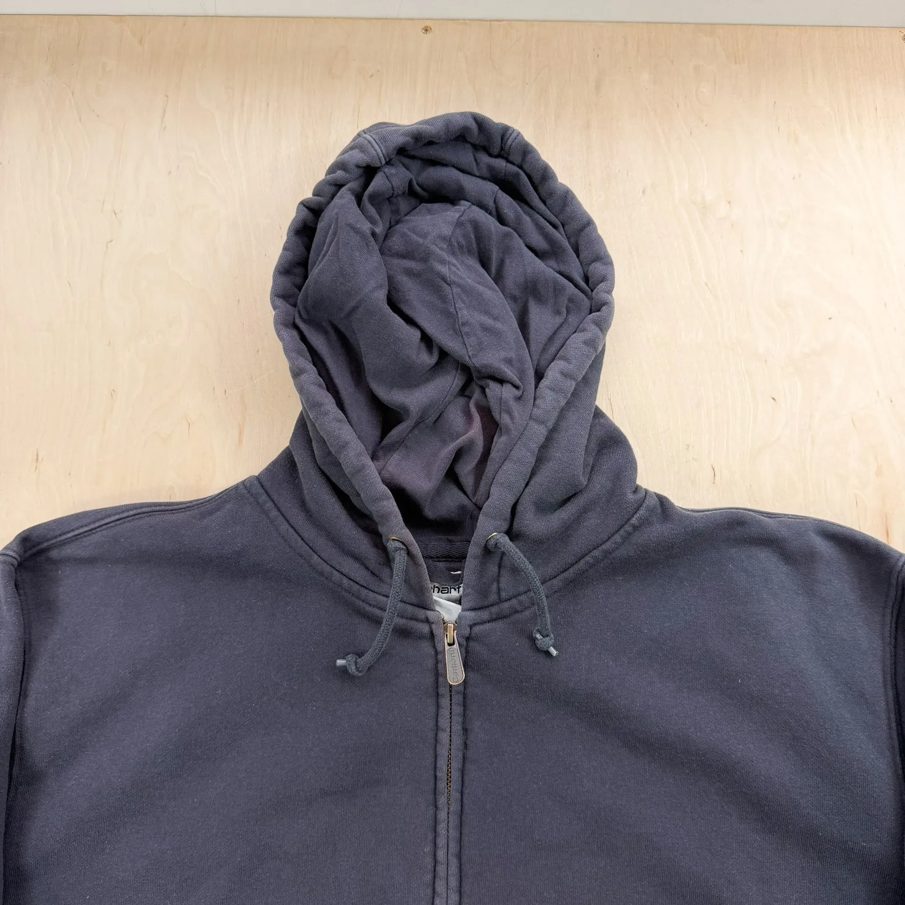 J- Vintage Carhartt Faded Black Zip Up Hoodie - 2XL sold by HG Vintage product image thumbnail 4