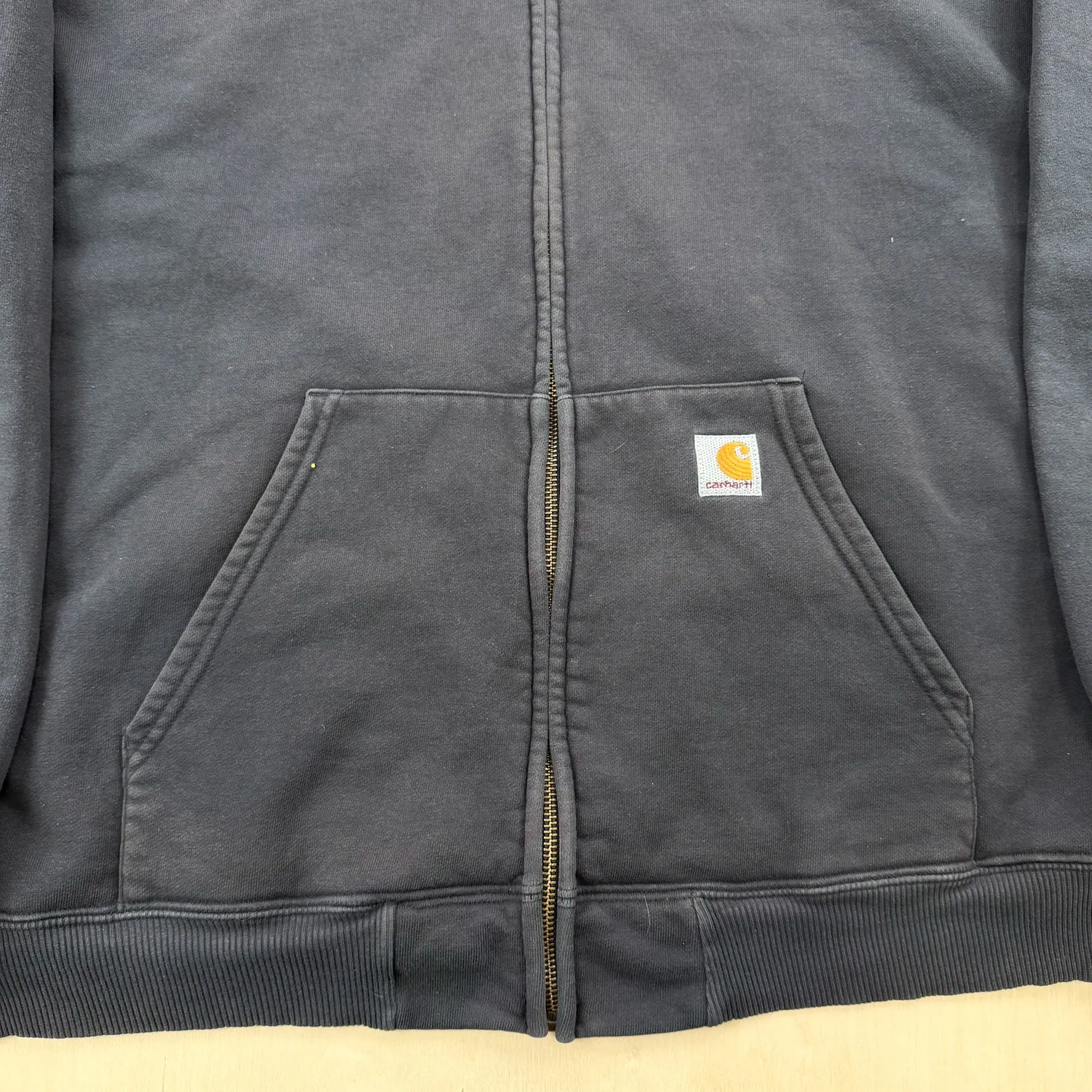 J- Vintage Carhartt Faded Black Zip Up Hoodie - 2XL sold by HG Vintage product image thumbnail 2