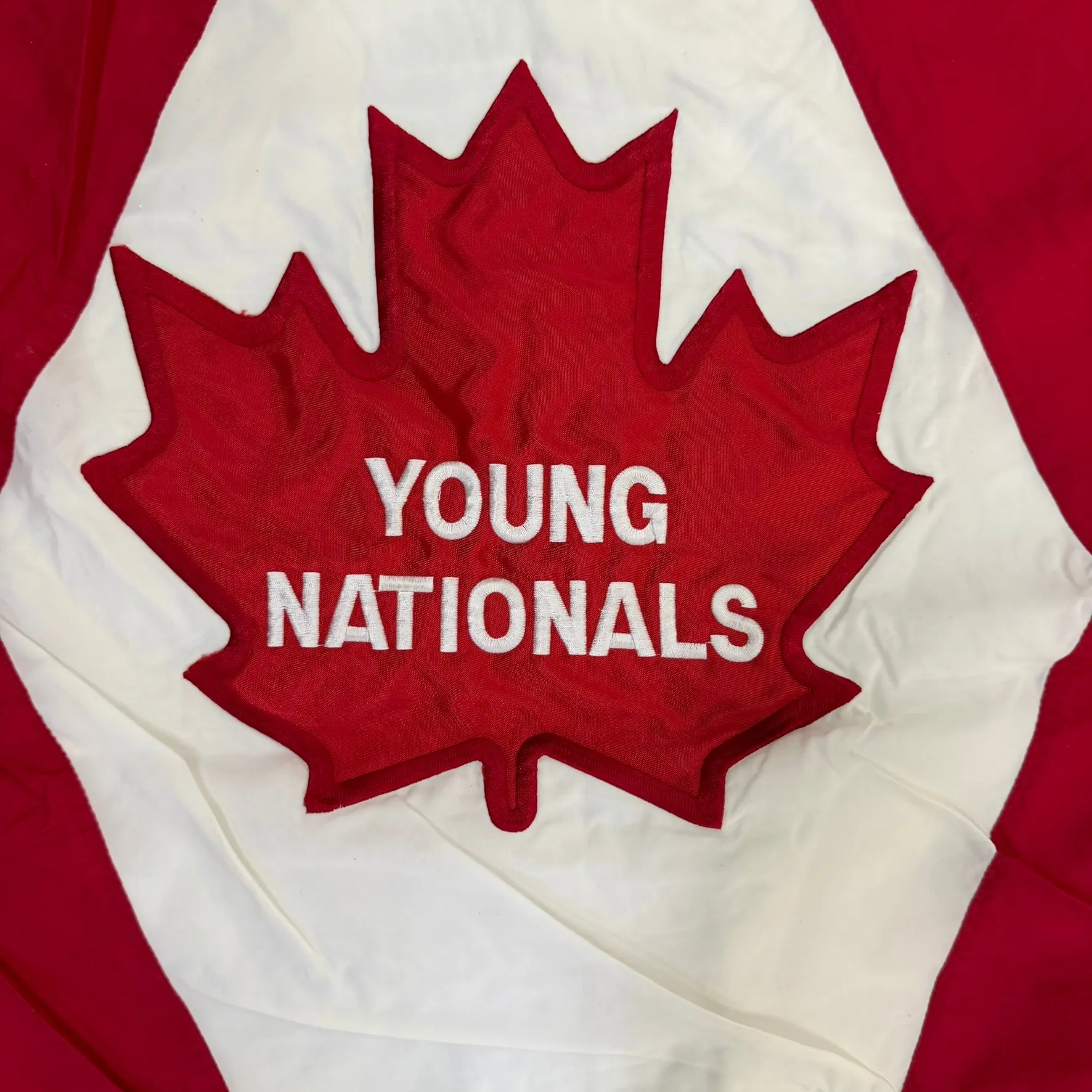 J- Vintage Nike Canadian Young Nationals Zip Up Lightweight Jacket - XL sold by HG Vintage product image thumbnail 4