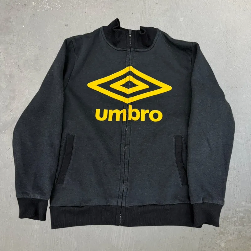 J- Vintage Umbro Logo & Text Zip Up Track Jacket - M sold by HG Vintage
