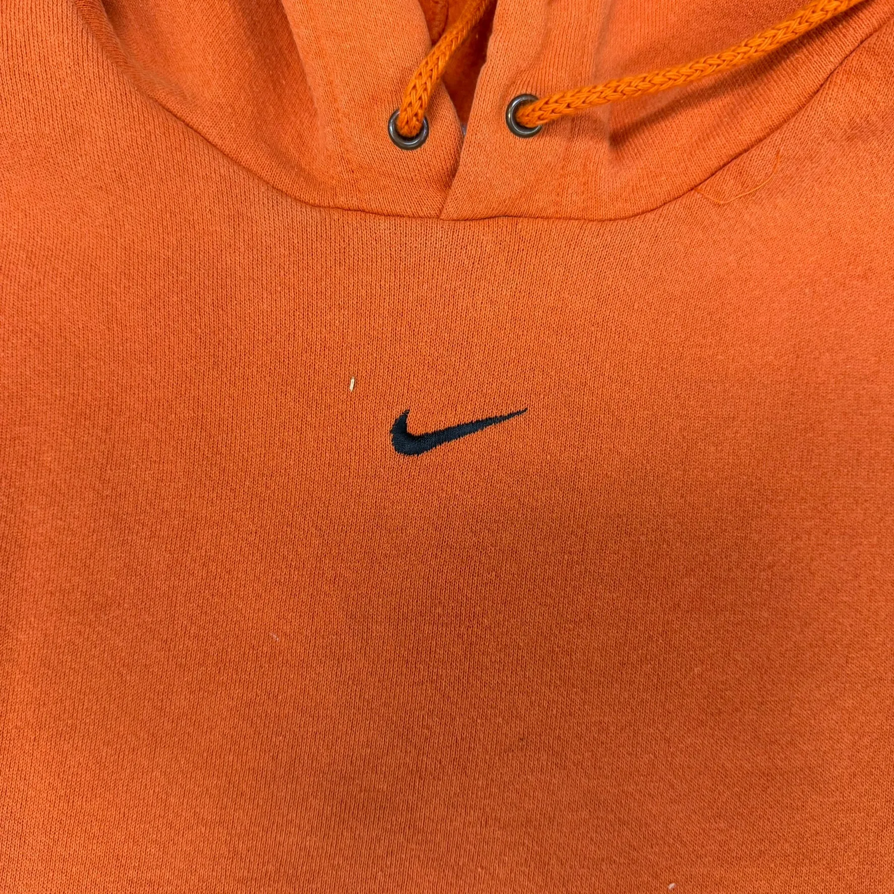 J- Vintage Nike Embroidered Swoosh Orange Hoodie - M sold by HG Vintage product image thumbnail 2