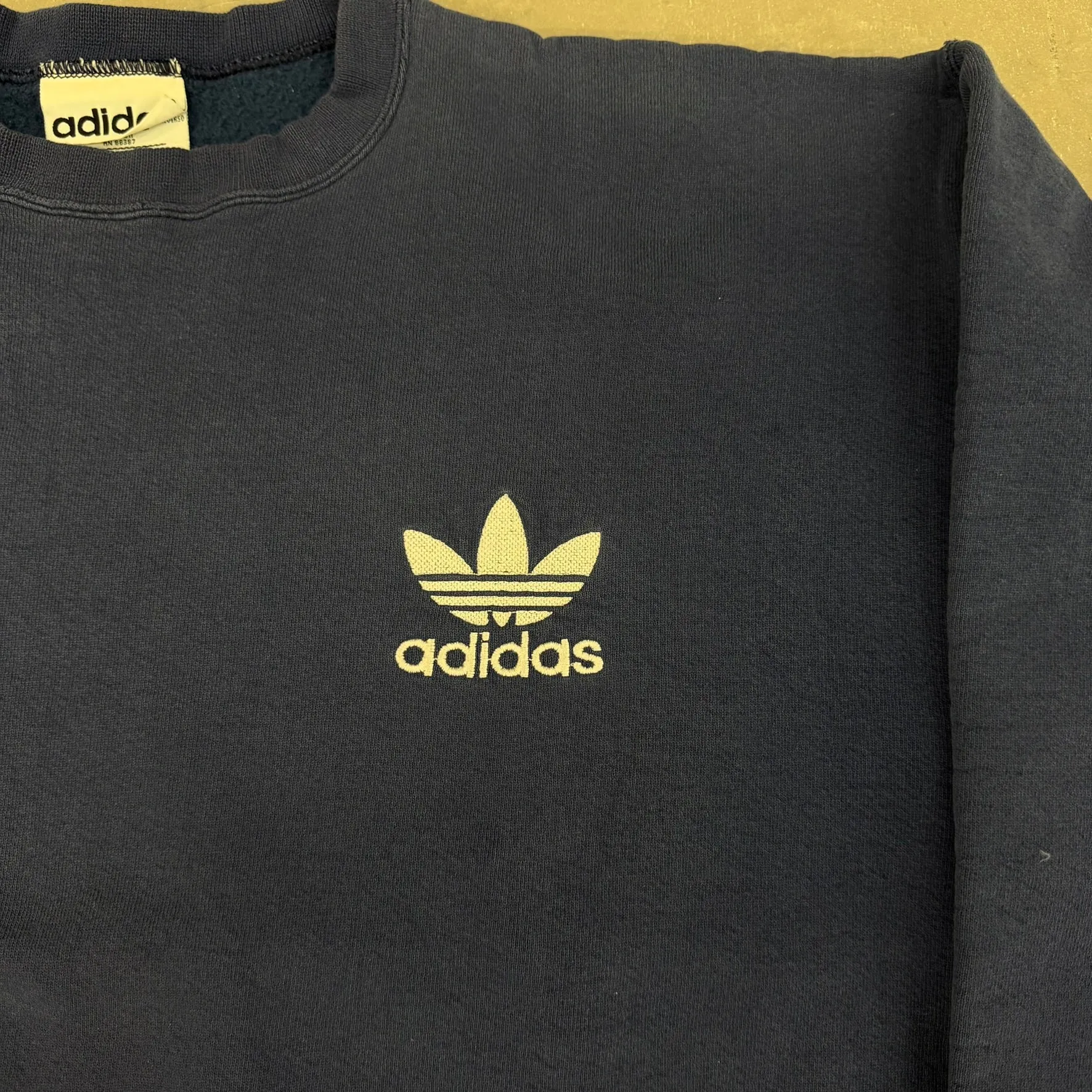J- Vintage Adidas Embroidered Text & Logo Made In USA Crewneck - L sold by HG Vintage product image thumbnail 2