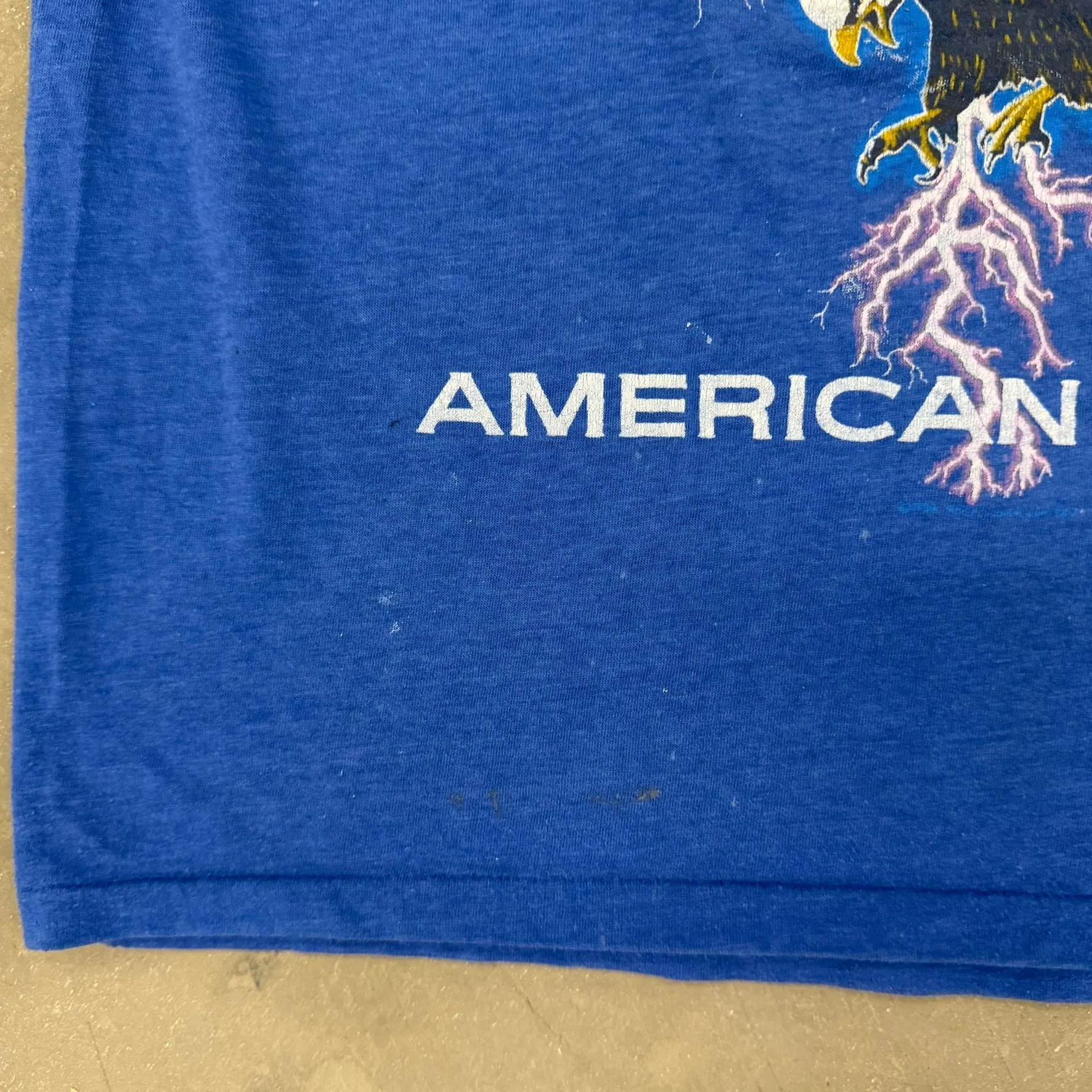 J- Vintage '86 Bob Seger American Tour Single Stitch Tee - M sold by HG Vintage product image thumbnail 5