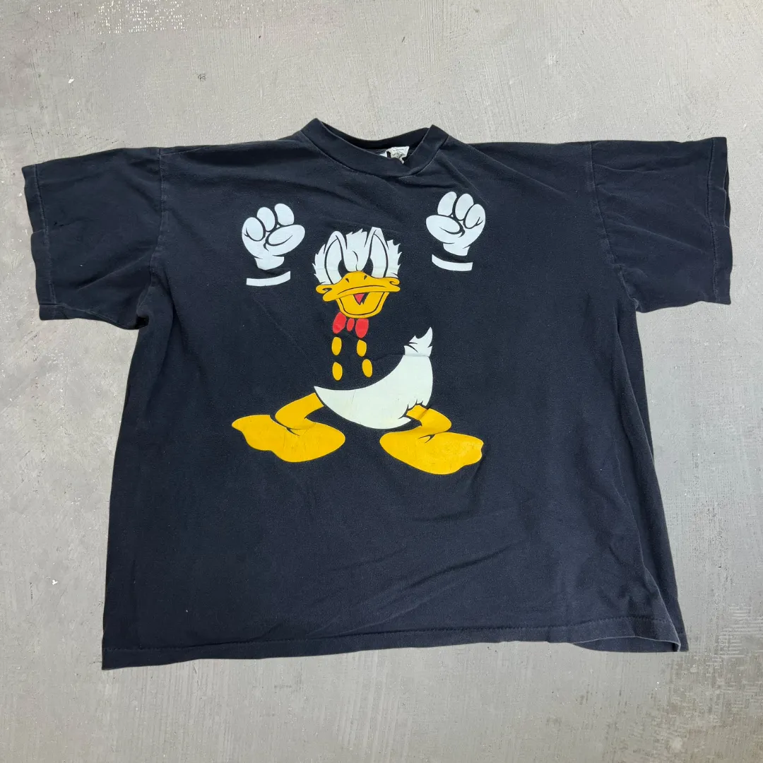 J- Vintage Disney Daffy Duck Graphic Single Stitch Tee - OSFA sold by HG Vintage