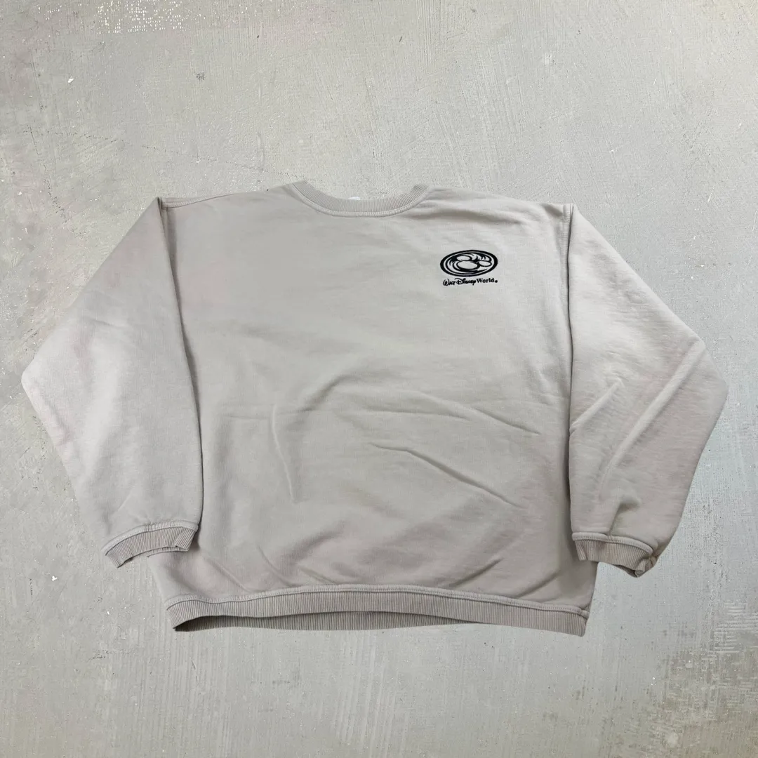 J- Vintage Disney Walt Disney World Surf Embroidered Graphic Crewneck - L sold by HG Vintage
