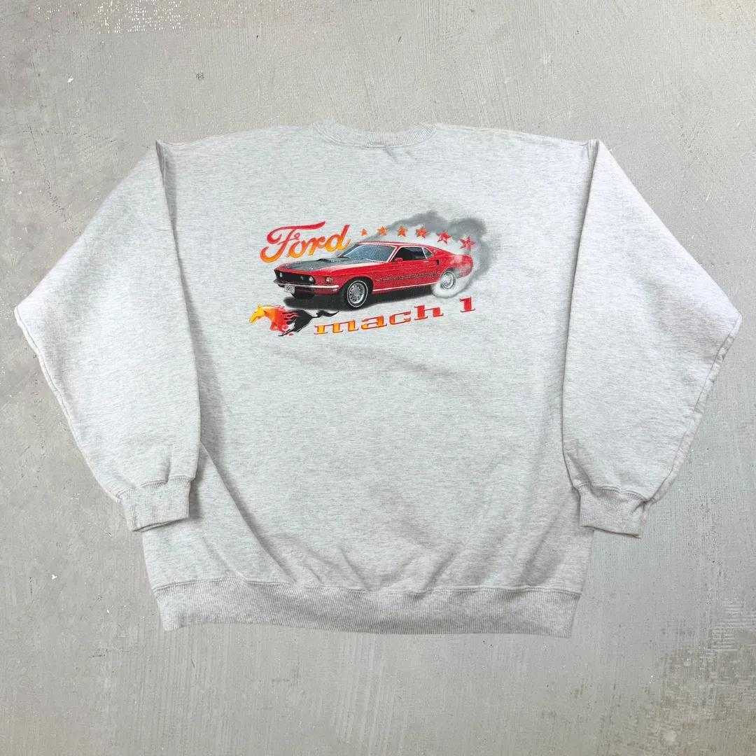 J- Vintage Ford Mustang Mach 1 Graphic Crewneck - XL sold by HG Vintage product image thumbnail 3