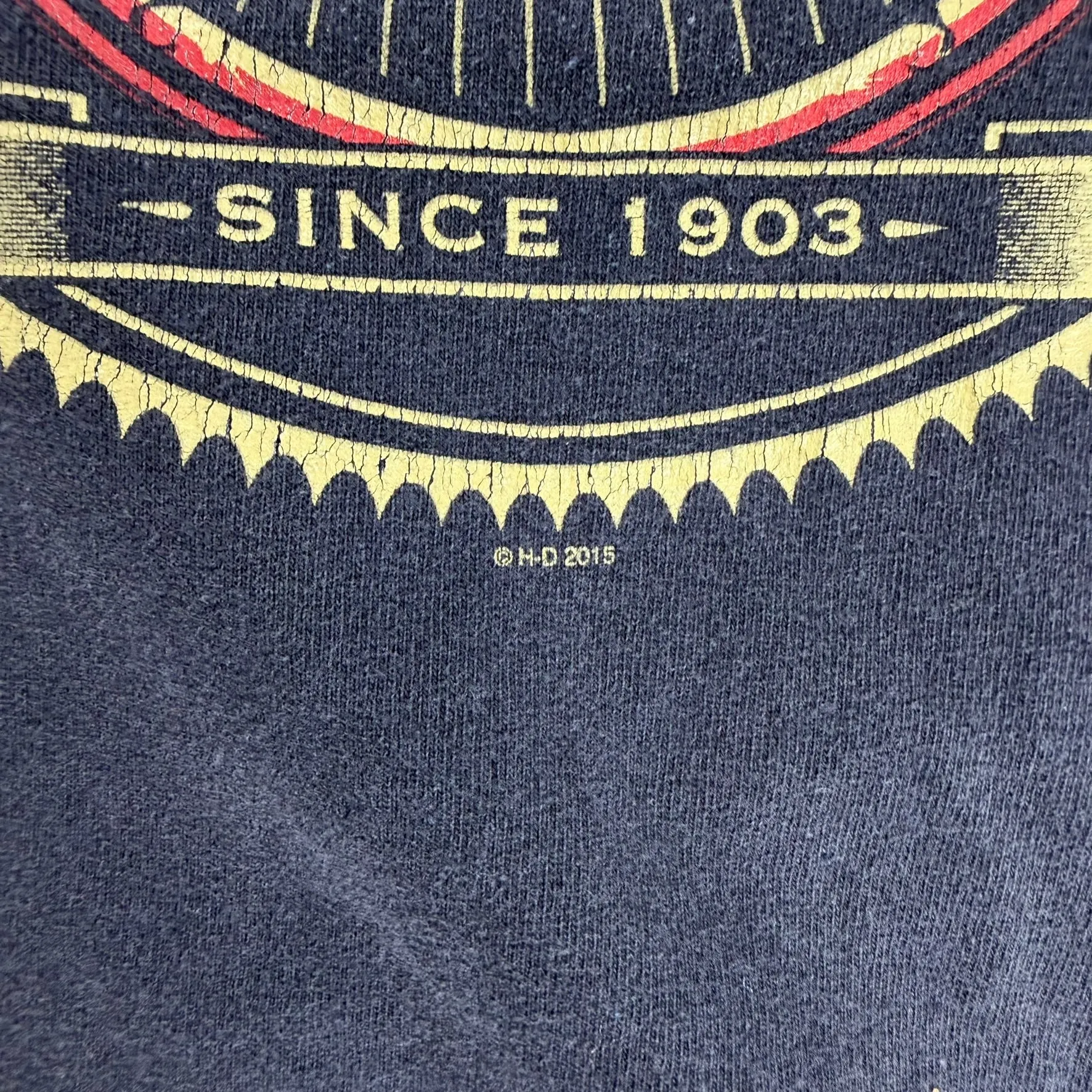 J- '15 Harley Davidson Gettysburg Graphic Tee - 2XL sold by HG Vintage product image thumbnail 5