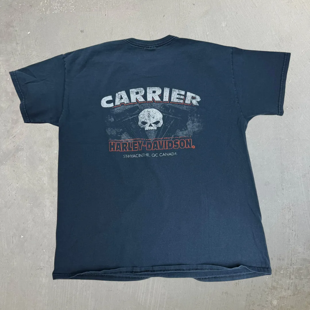 J- Vintage Harley Davidson St-Hyacinthe Quebec Graphic Tee - L sold by HG Vintage product image thumbnail 3