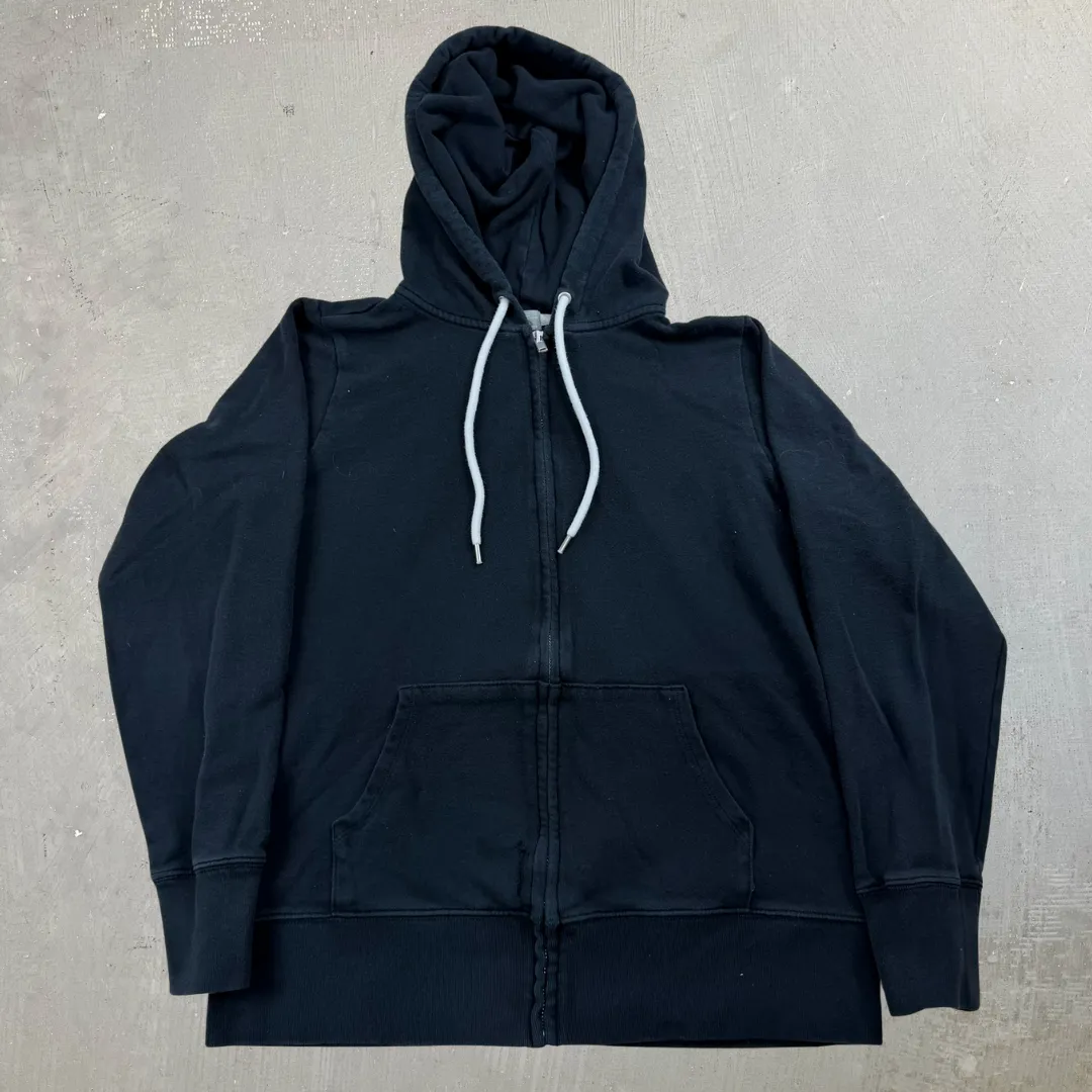 J- Vintage Gap Sweats Black Zip Up Hoodie - M sold by HG Vintage