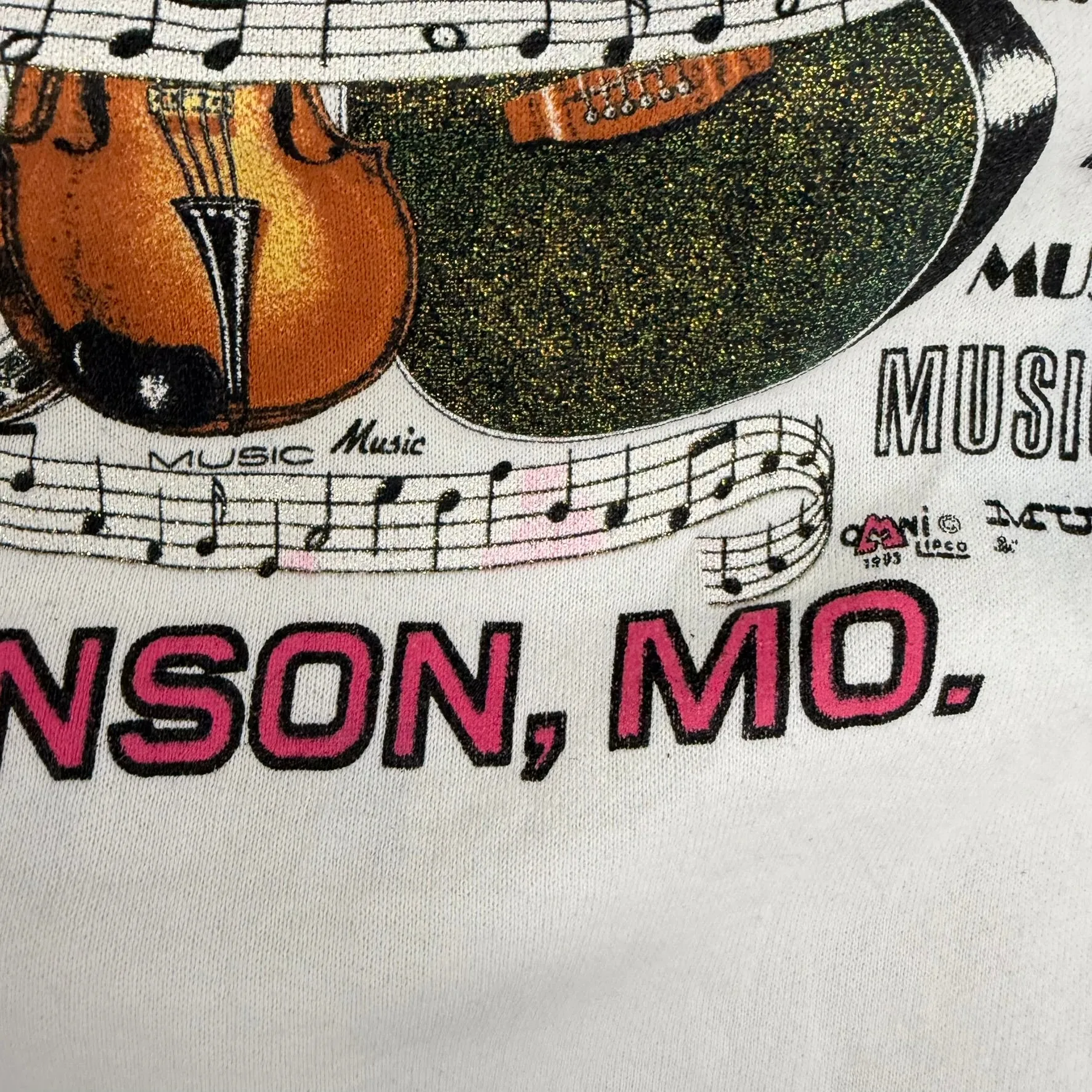 J- Vintage '93 Country Music Graphic Made In USA Crewneck - XL sold by HG Vintage product image thumbnail 5