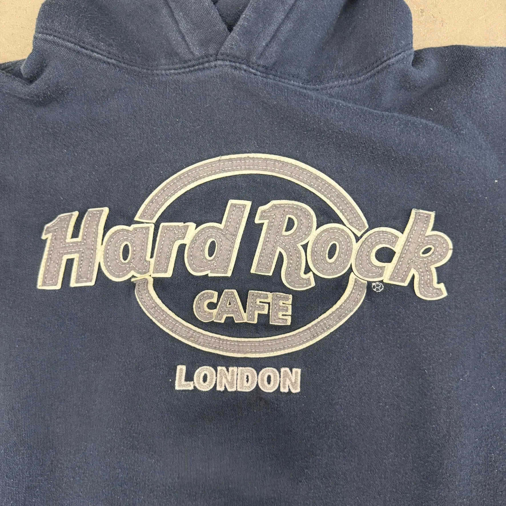 J- Vintage Hard Rock Cafe London Embroidered Text Graphic Hoodie - M sold by HG Vintage product image thumbnail 2