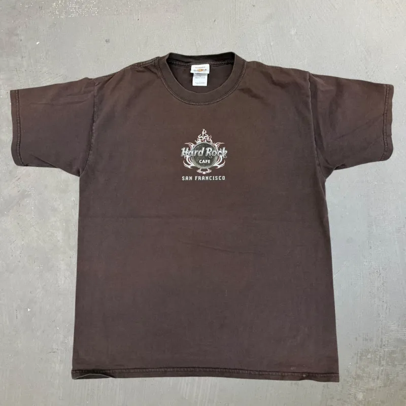 J- Vintage Hard Rock Cafe San Francisco Tiger & Dragon Graphic Tee - L sold by HG Vintage