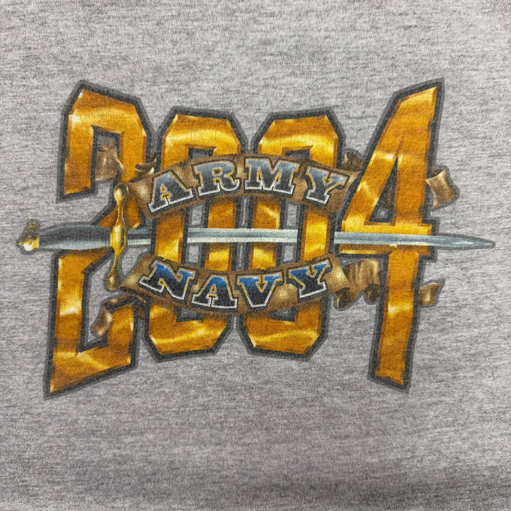 J- Vintage '04 US Army Vs US Navy Football Game Long Sleeve Tee - L sold by HG Vintage product image thumbnail 4