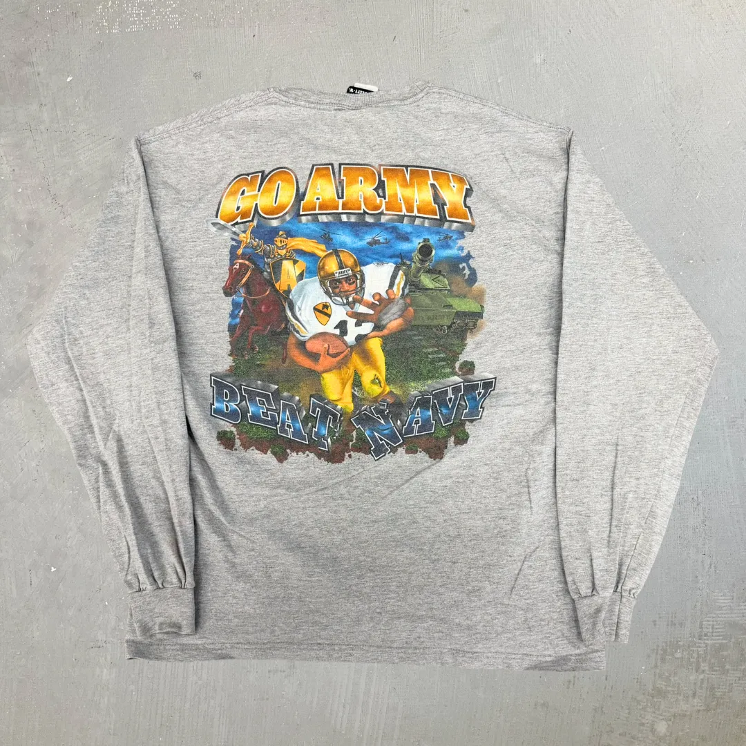 J- Vintage '04 US Army Vs US Navy Football Game Long Sleeve Tee - L sold by HG Vintage product image thumbnail 3