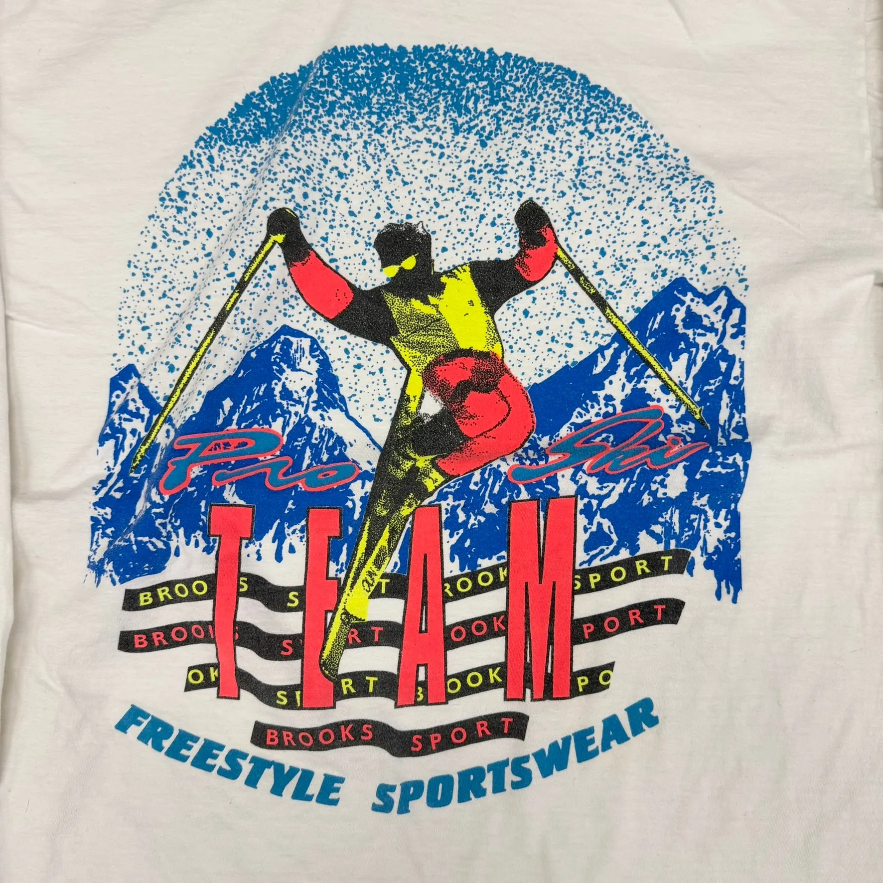 J- Vintage Brooks Sports Pro Sky Team Graphic Long Sleeve Tee - XL sold by HG Vintage product image thumbnail 2
