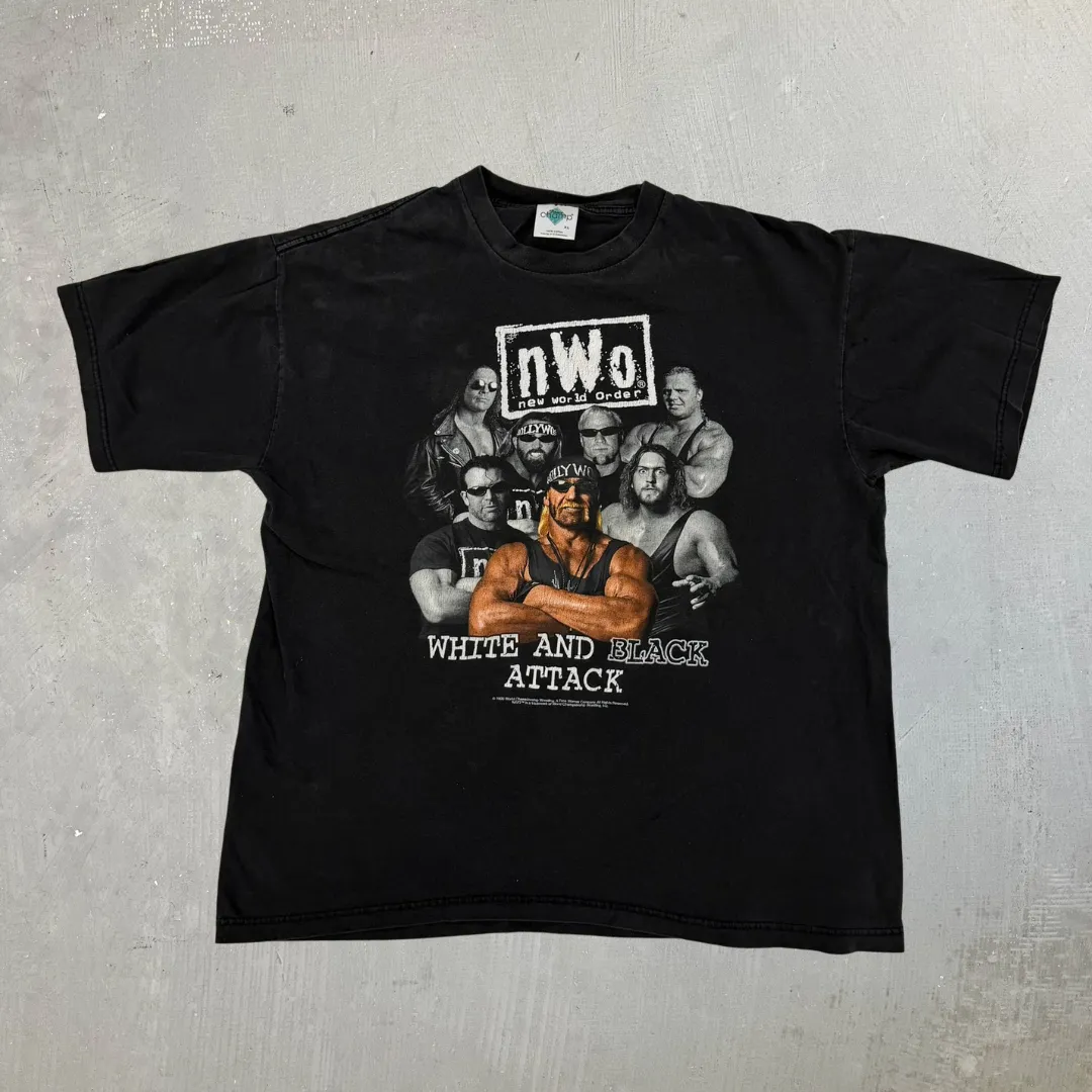 J- Vintage '98 WWE New World Order Picture Tee - XL sold by HG Vintage