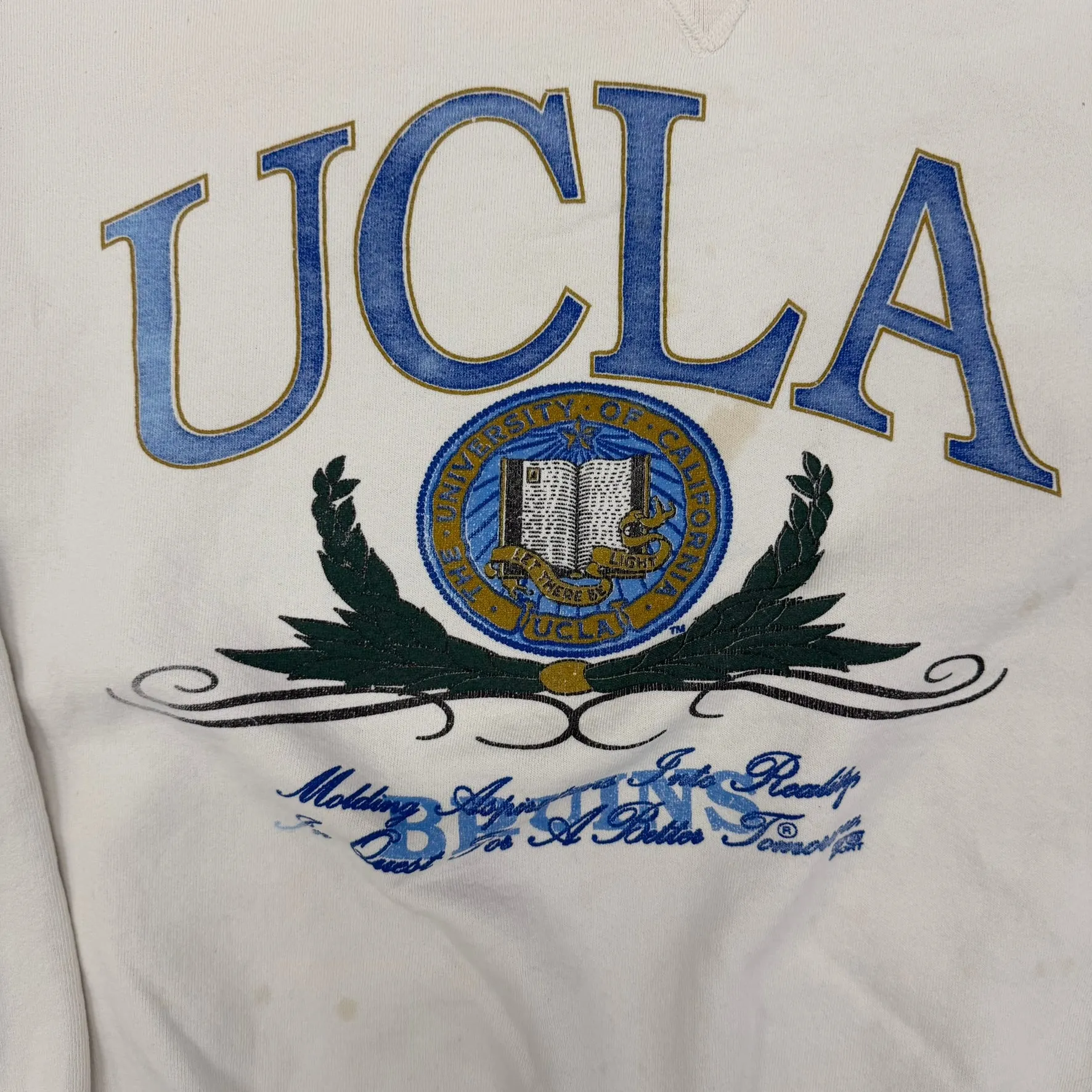 J- Vintage UCLA Text & Graphic Made In USA Crewneck - XL sold by HG Vintage product image thumbnail 2