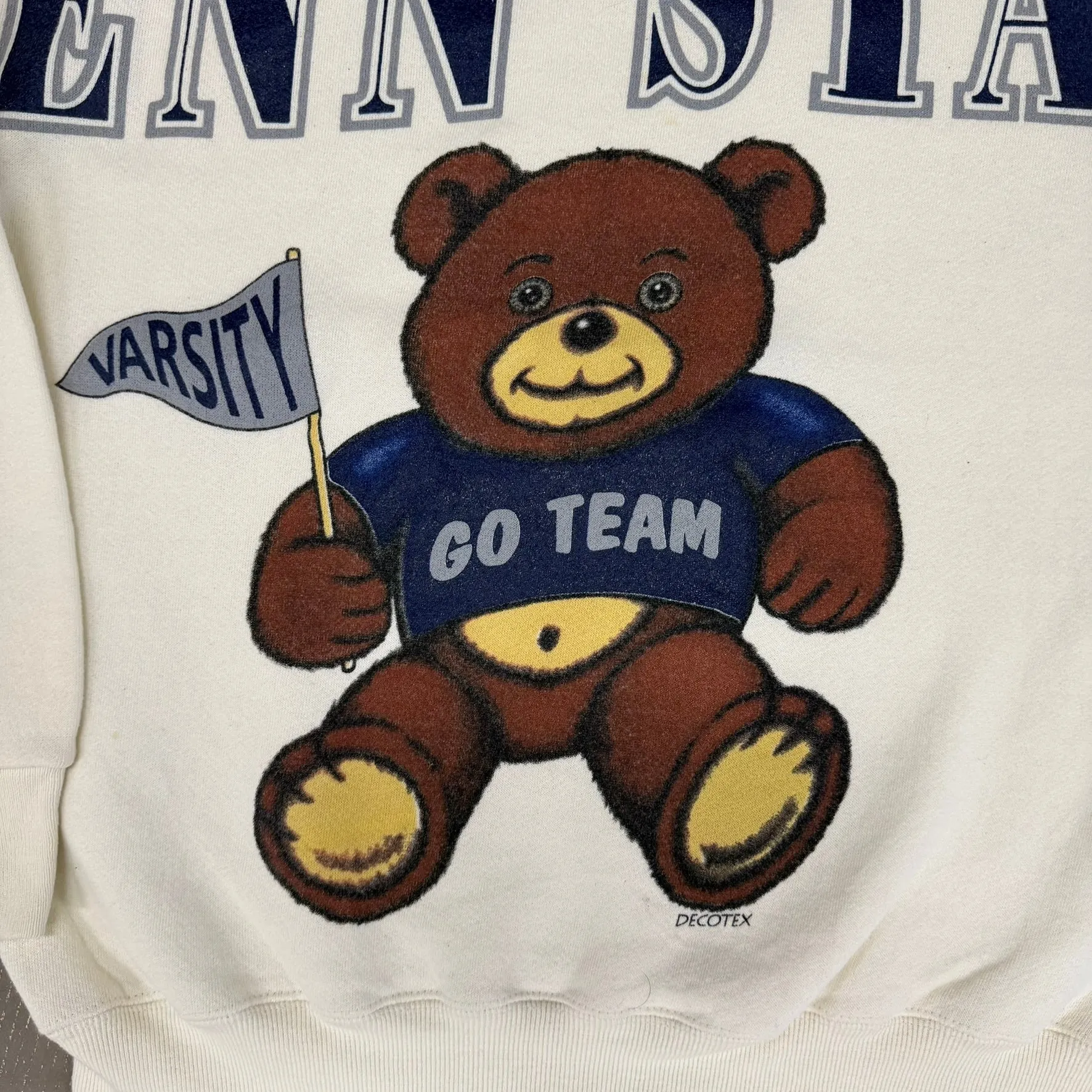 J- Vintage Penn State University Mascot & Text Crewneck - L sold by HG Vintage product image thumbnail 2