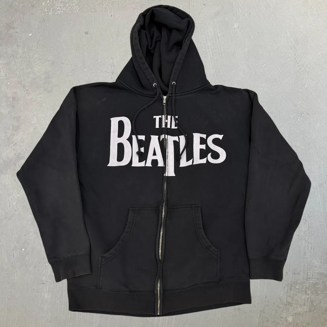 J- Vintage The Beatles Abbey Road Graphic Zip Up Hoodie - L sold by HG Vintage