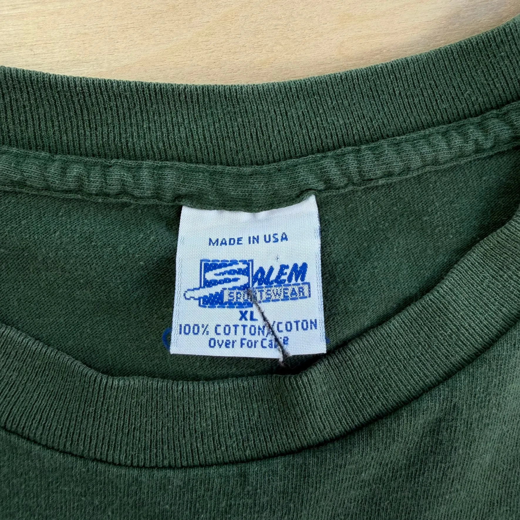 J- Vintage '92 Oakland Athletic MLB Graphic Made In USA Single Stitch Tee - XL sold by HG Vintage product image thumbnail 5